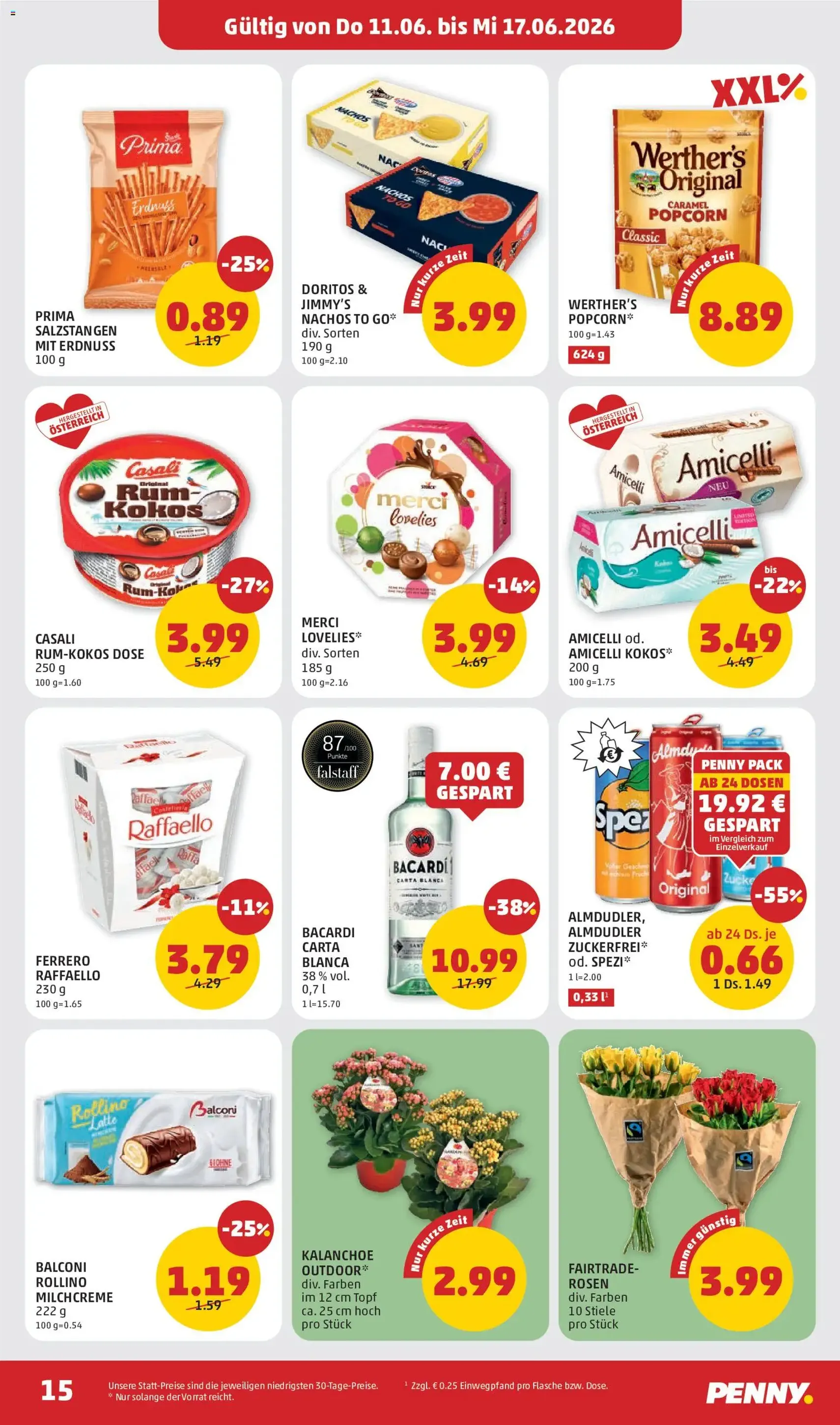 Penny Markt - Flugblatt - Gültiger Prospekt ab 11.06.2026, Seite 15 von insgesamt 32