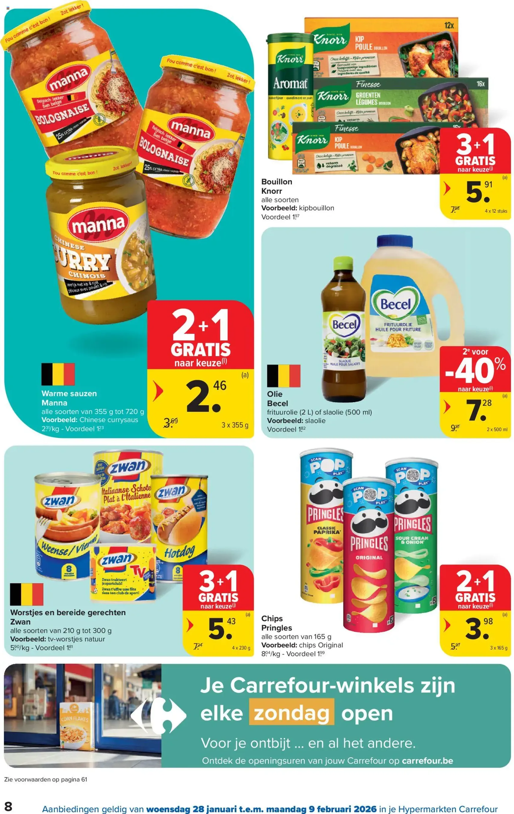 Carrefour folder week 5 - geldige folder vanaf 28/01/2026 pagina 8 van 63