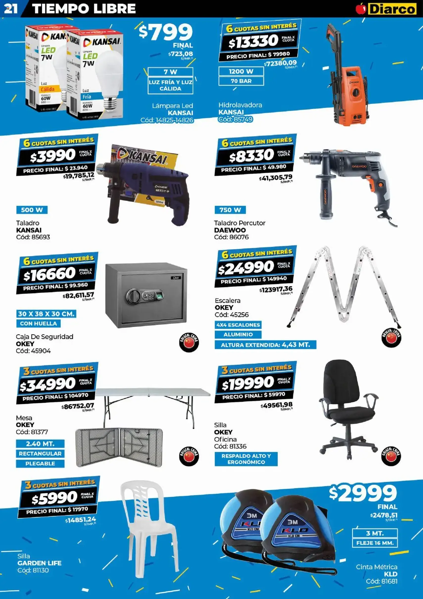 Diarco ofertas - folleto válido desde 28/07/2025 página 21 de 22 Diarco ofertas - folleto válido desde 28/07/2025 página 21 de 22