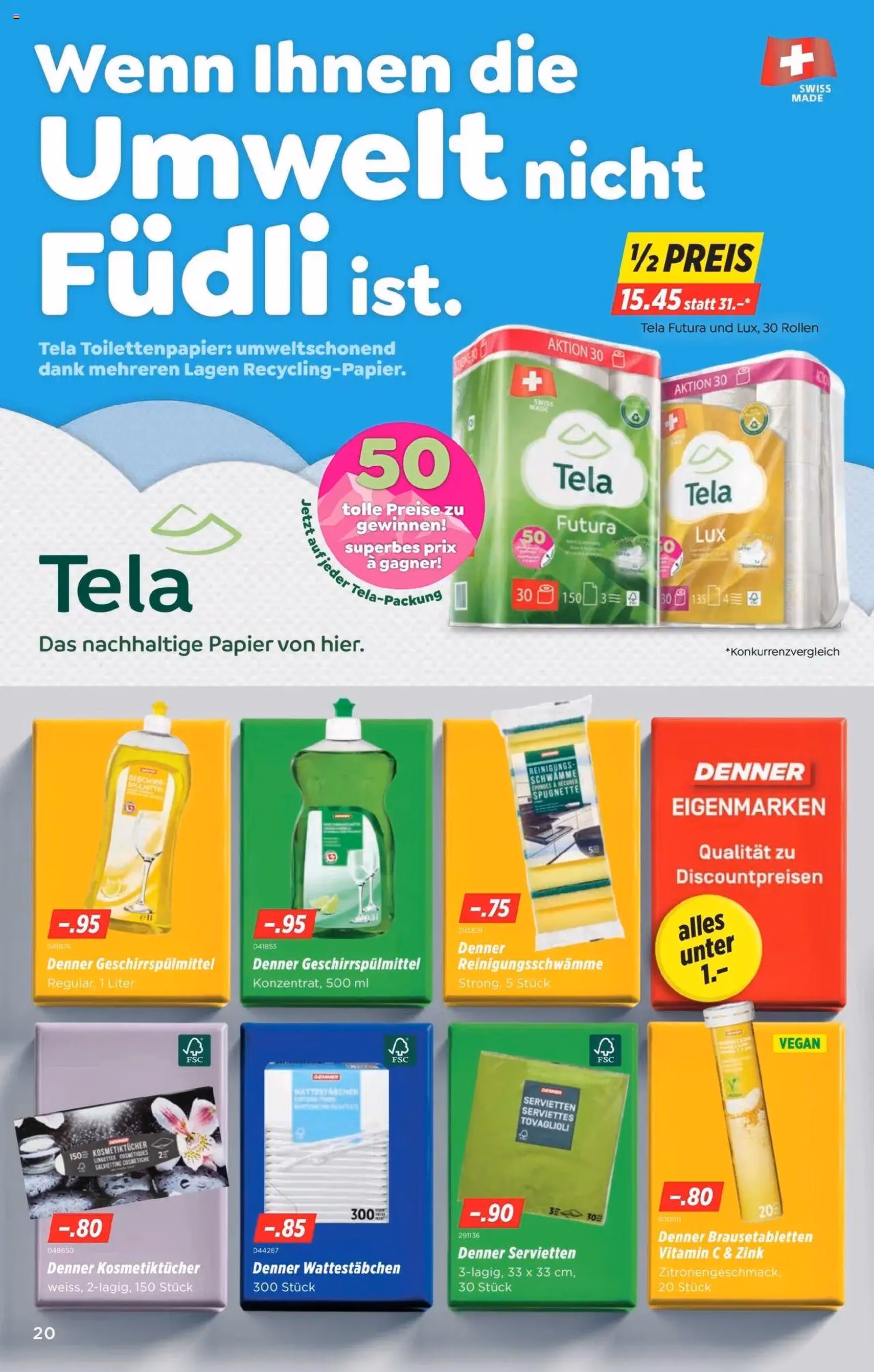 Denner Aktionen - Gültiger Prospekt ab 07.10.2025, Seite 20 von insgesamt 24