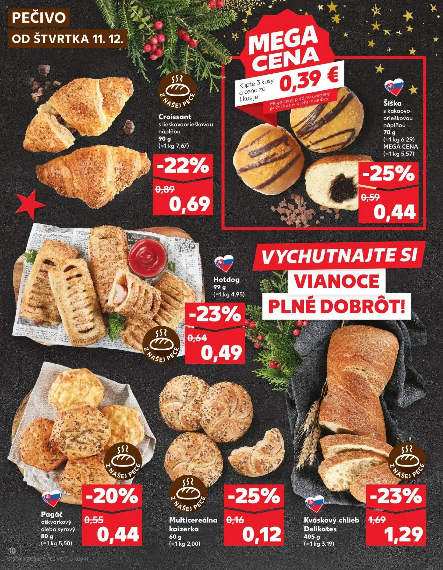 Kaufland SK Akciós újság - 2025.12.11. érvényes szórólap 10 oldal 78 oldalból