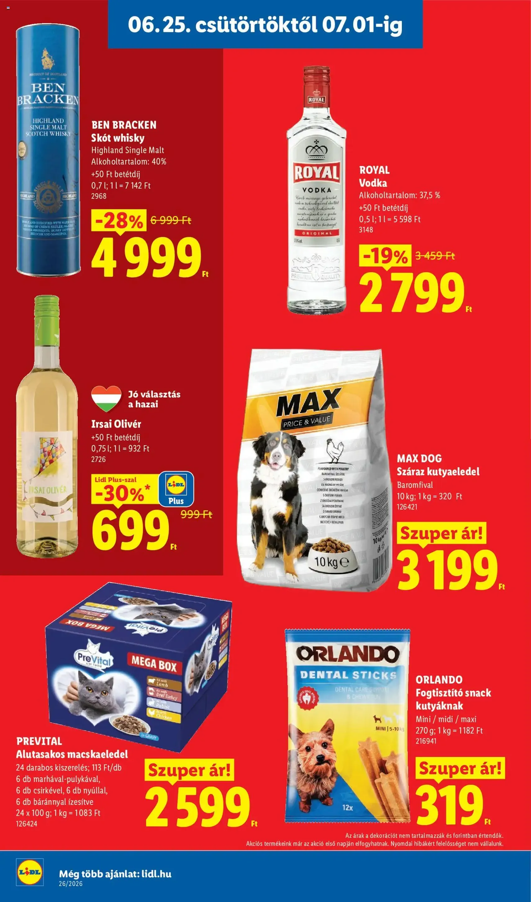 Lidl akciós újság - 2026.06.25. érvényes szórólap 14 oldal 74 oldalból