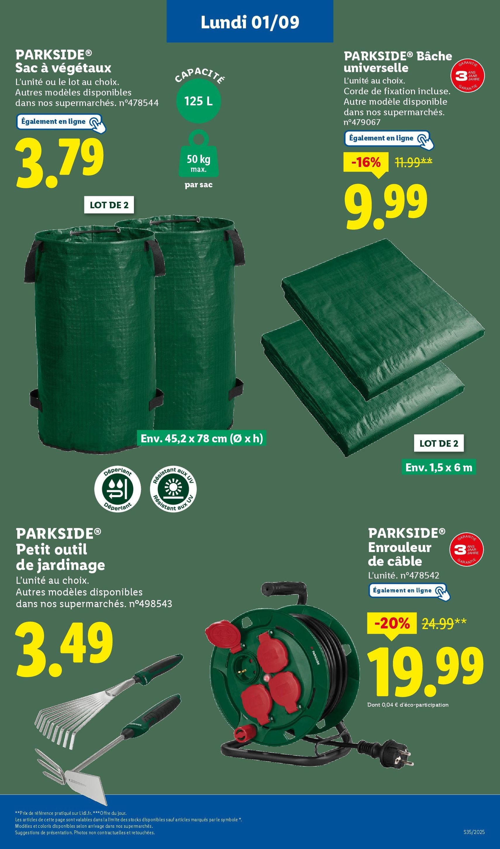 LIDL catalogue semaine 35 - brochure valable à partir du 28/08/2025, page 60 sur 73 LIDL catalogue semaine 35 - brochure valable à partir du 28/08/2025, page 60 sur 73