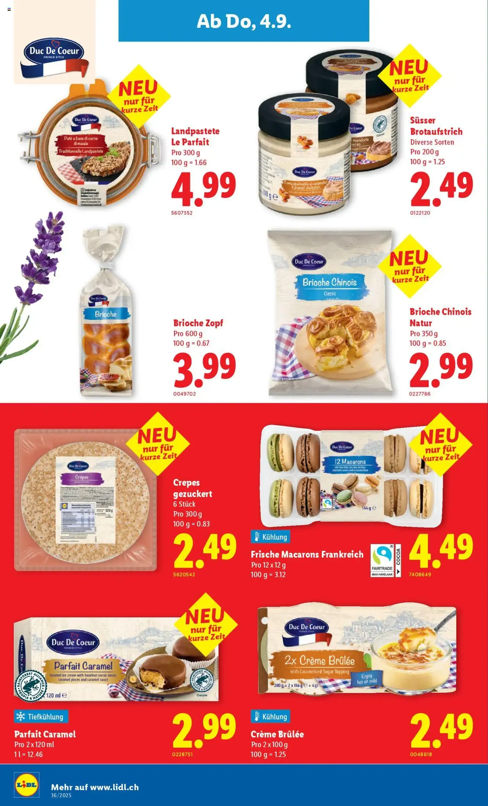 Lidl Aktionen - Gültiger Prospekt ab 04.09.2025, Seite 18 von insgesamt 34 Lidl Aktionen - Gültiger Prospekt ab 04.09.2025, Seite 18 von insgesamt 34