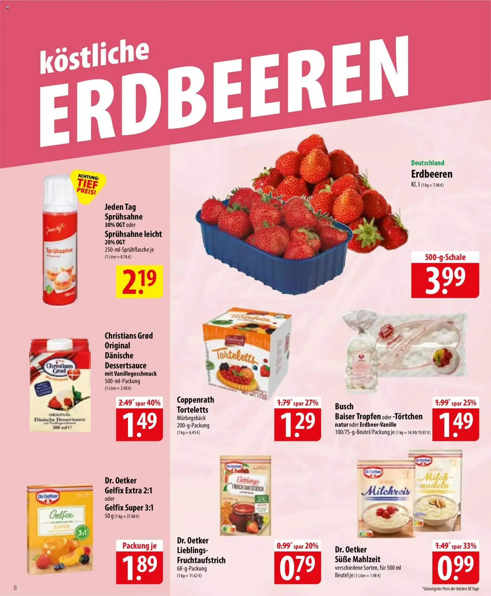 Famila Prospekt - Gültiger Prospekt ab 01.06.2026, Seite 8 von insgesamt 28
