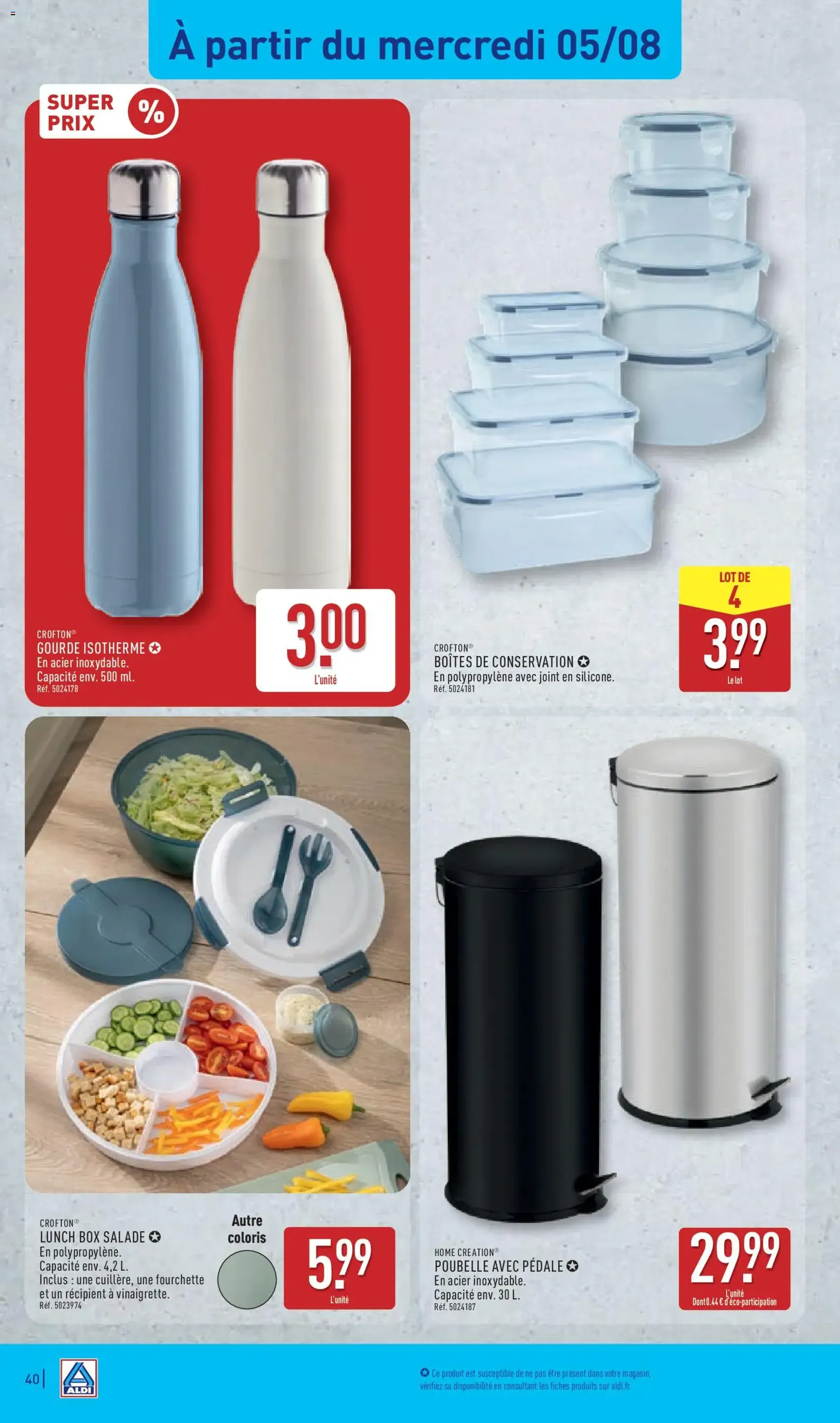 Aldi catalogue - brochure valable à partir du 04/08/2026, page 42 sur 55