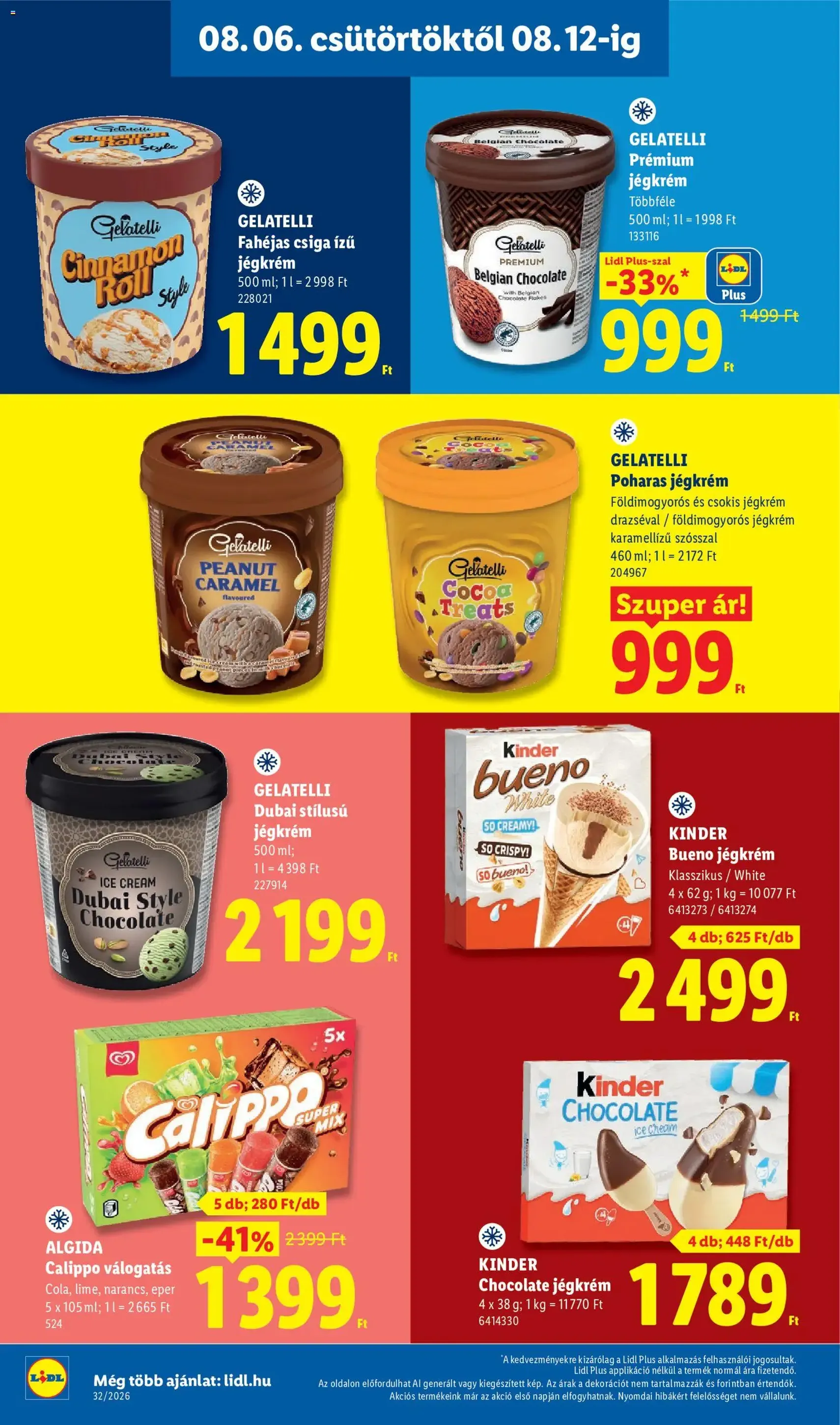 Lidl akciós újság - 2026.08.06. érvényes szórólap 24 oldal 80 oldalból