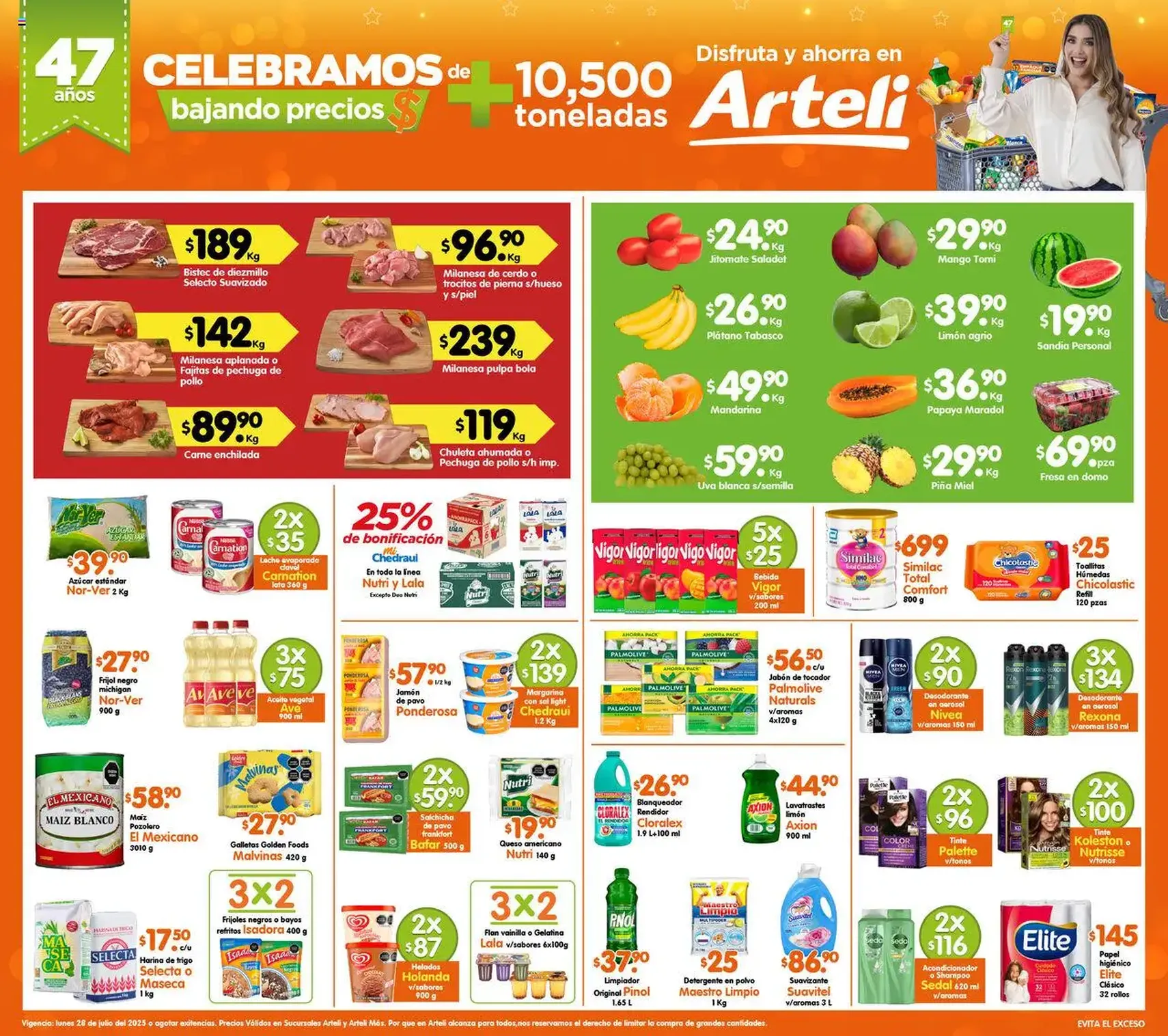 Arteli - Folleto Arteli - folleto válido desde 28/07/2025 página 1 de 1