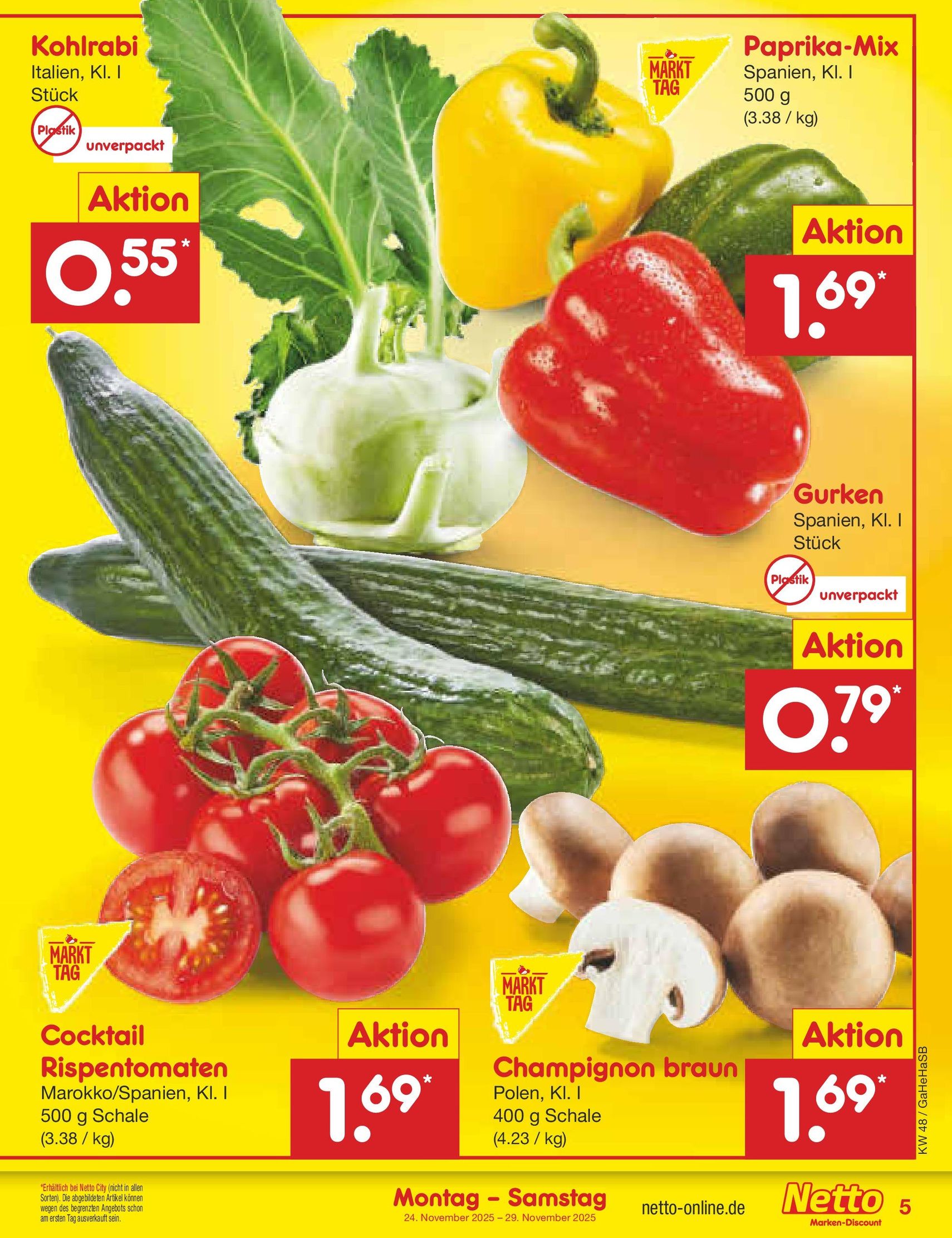 Netto Marken-Discount prospekt Bremen-Lesum - Gültiger Prospekt ab 24.11.2025, Seite 5 von insgesamt 54