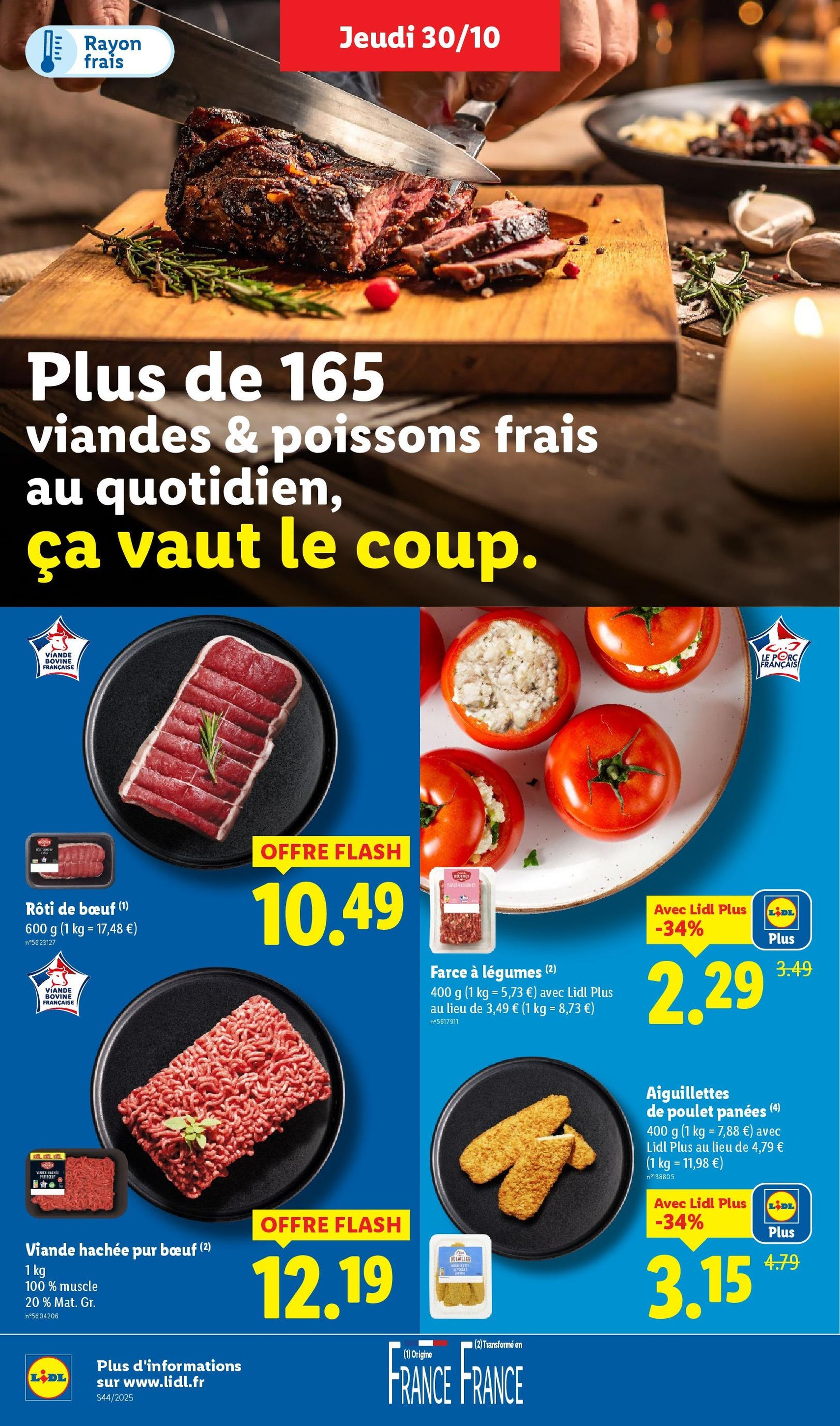 LIDL catalogue semaine 44 - brochure valable à partir du 30/10/2025, page 6 sur 82