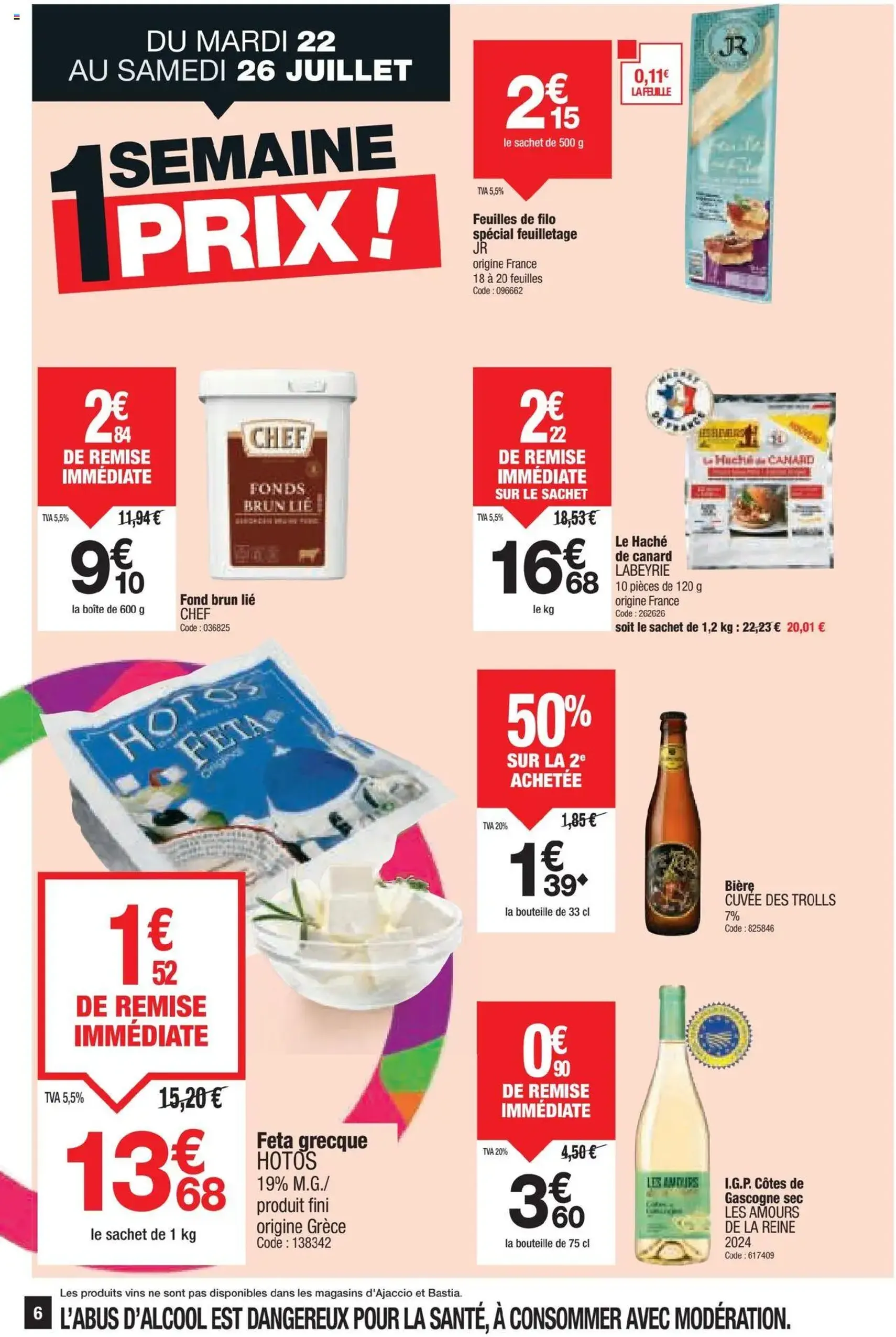 Promocash catalogue - brochure valable à partir du 24/07/2025, page 6 sur 24