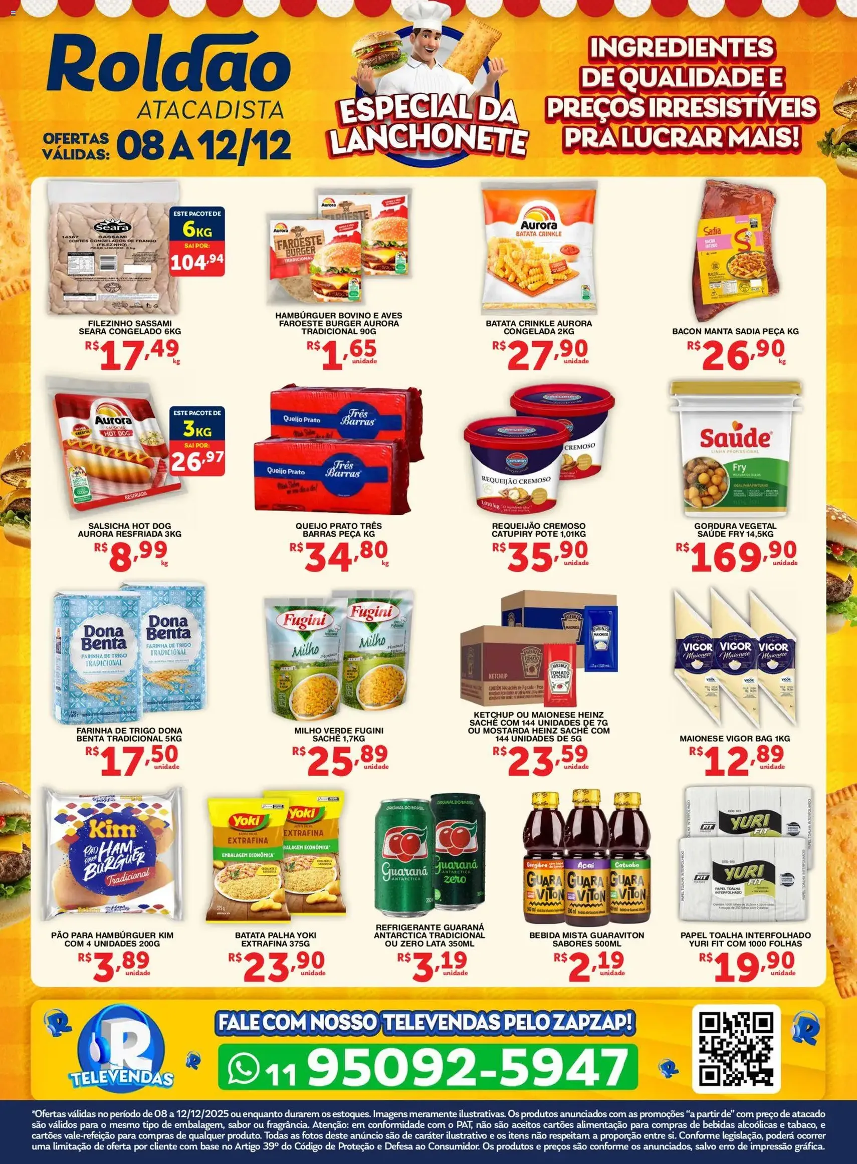 Roldão - Ofertas Segunda do Comerciante - folheto válido a partir de 08/12/2025 página 1 de 1