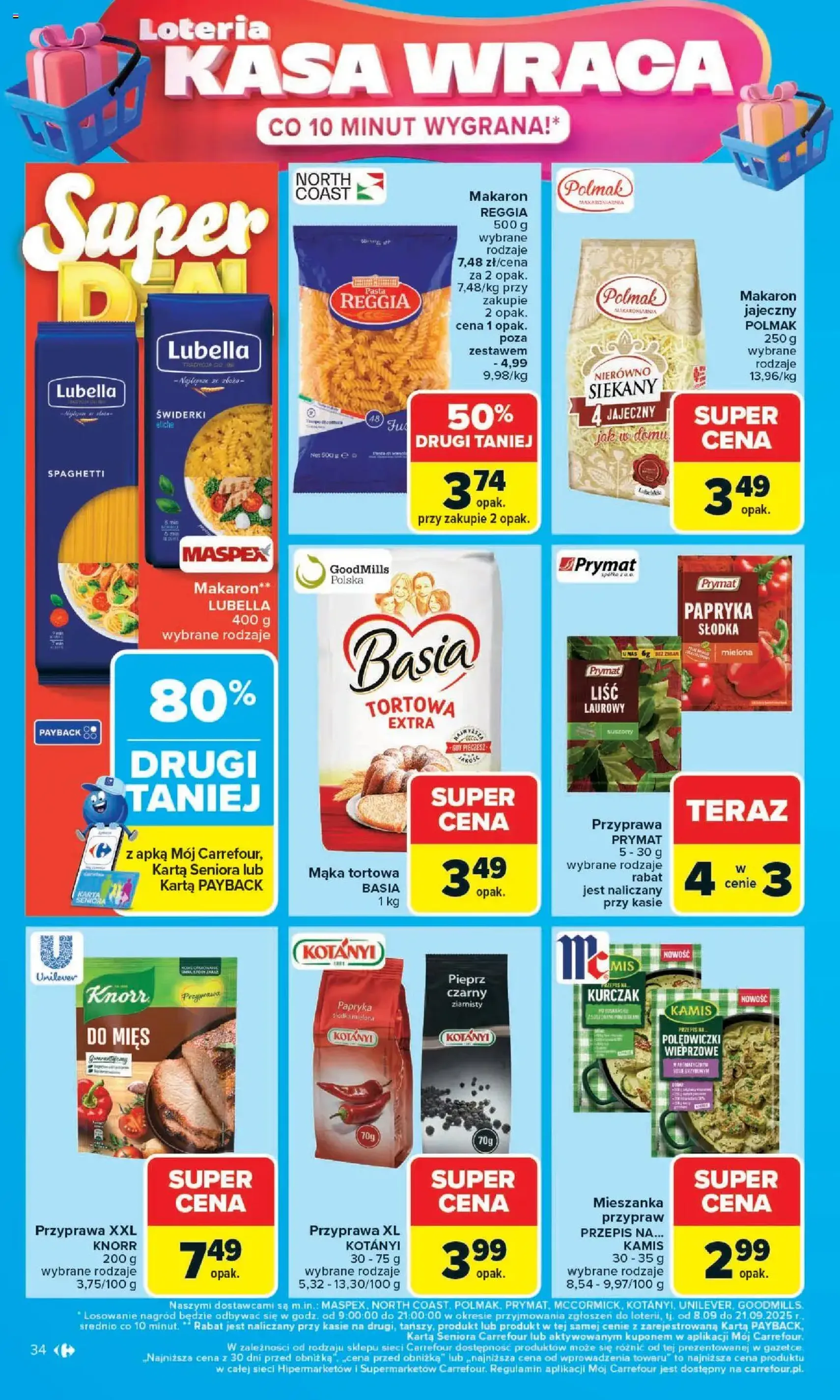 Carrefour Gazetka - ważny gazetka od 08.09.2025 strona 34 z 62 Carrefour Gazetka - ważny gazetka od 08.09.2025 strona 34 z 62