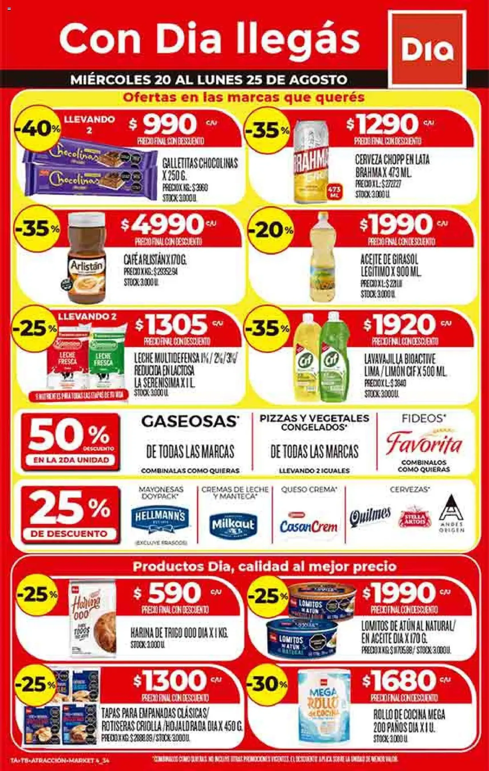 Supermercado DIA Ofertas - folleto válido desde 20/08/2025 página 1 de 57
