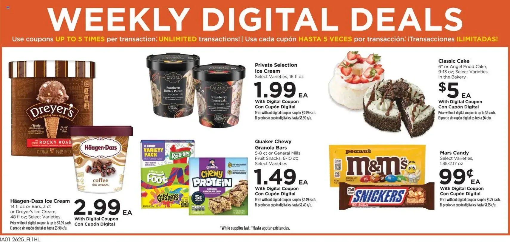 Food 4 Less Weekly Ad - valid flyer from 07/22/2026, page 3 of 9