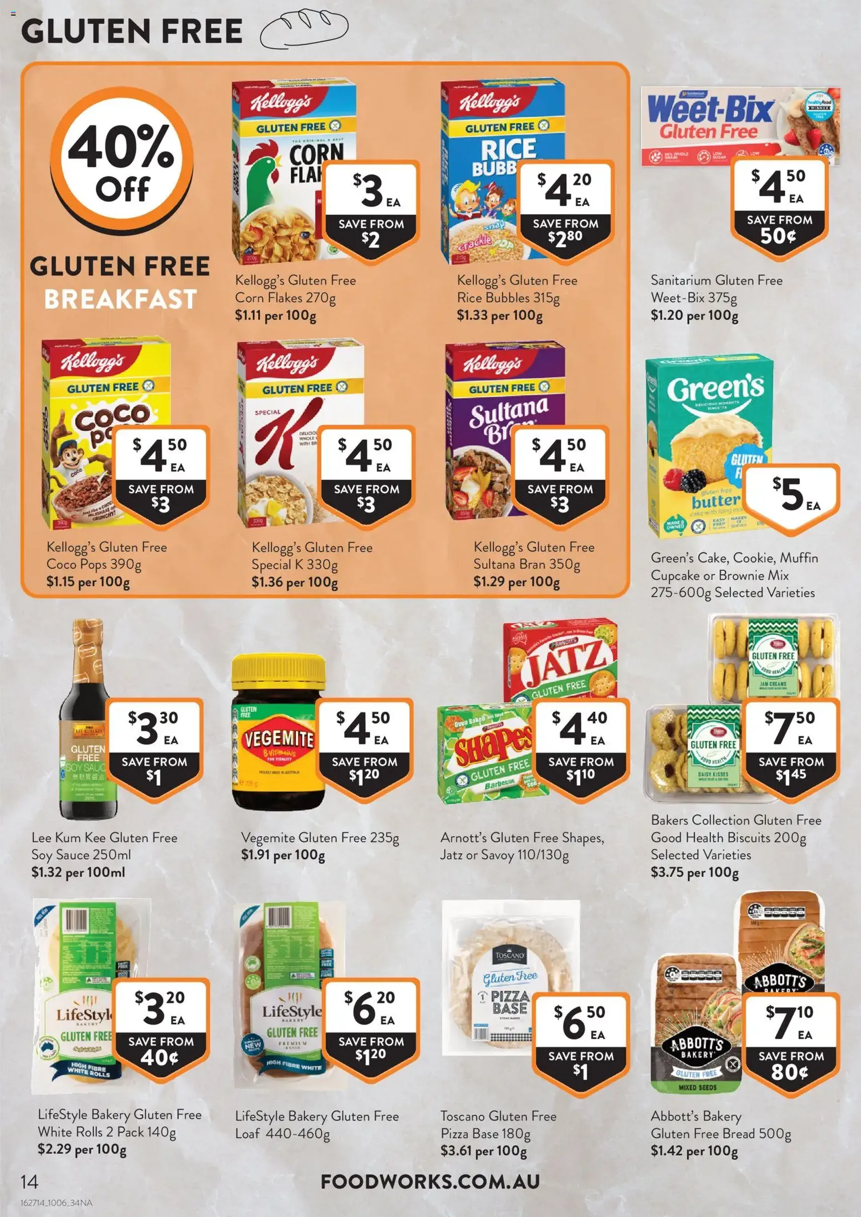 Foodworks catalogue - valid flyer from 10/06/2026, page 14 of 34