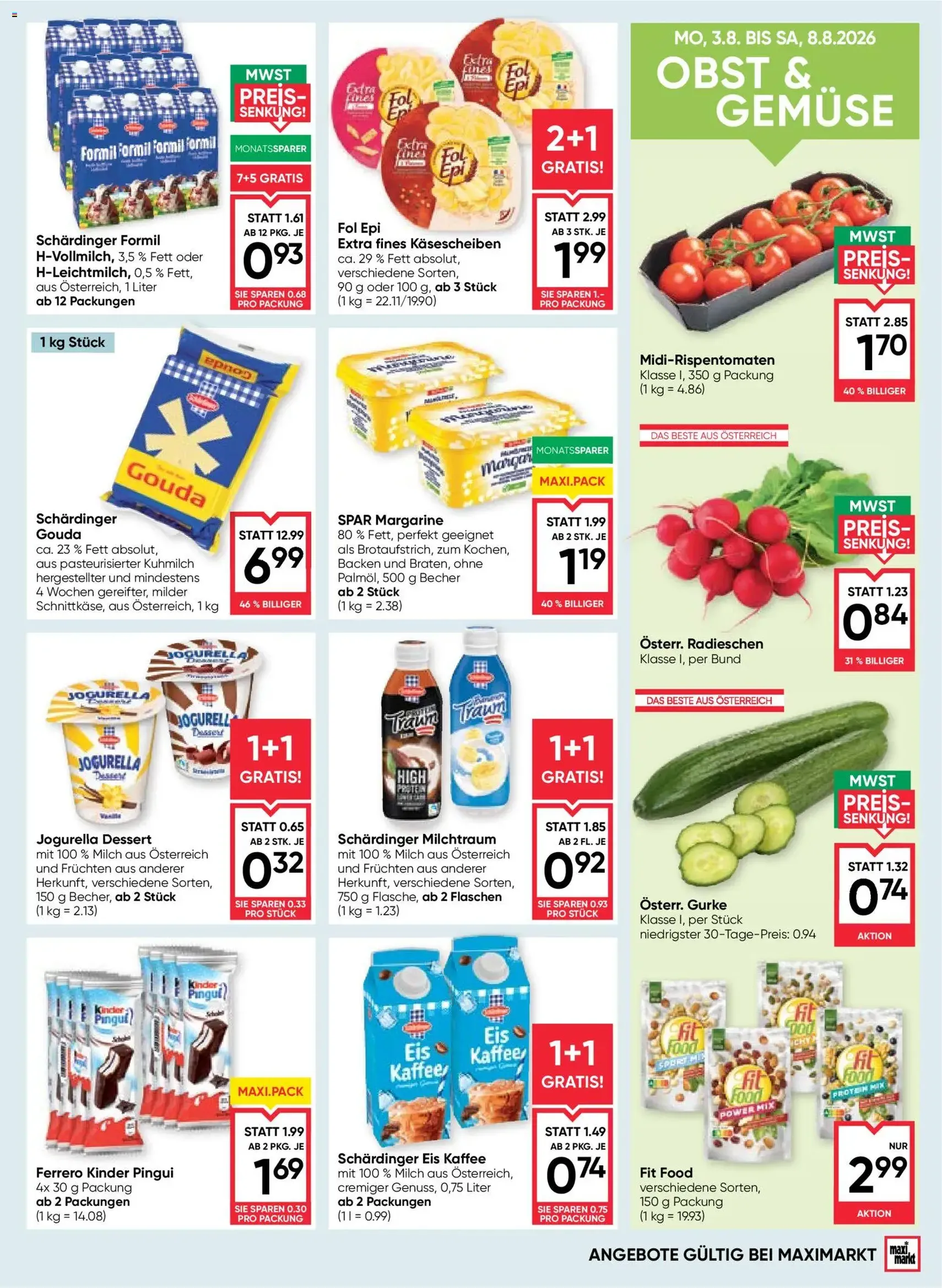 Maximarkt Flugblatt - Gültiger Prospekt ab 06.08.2026, Seite 9 von insgesamt 24
