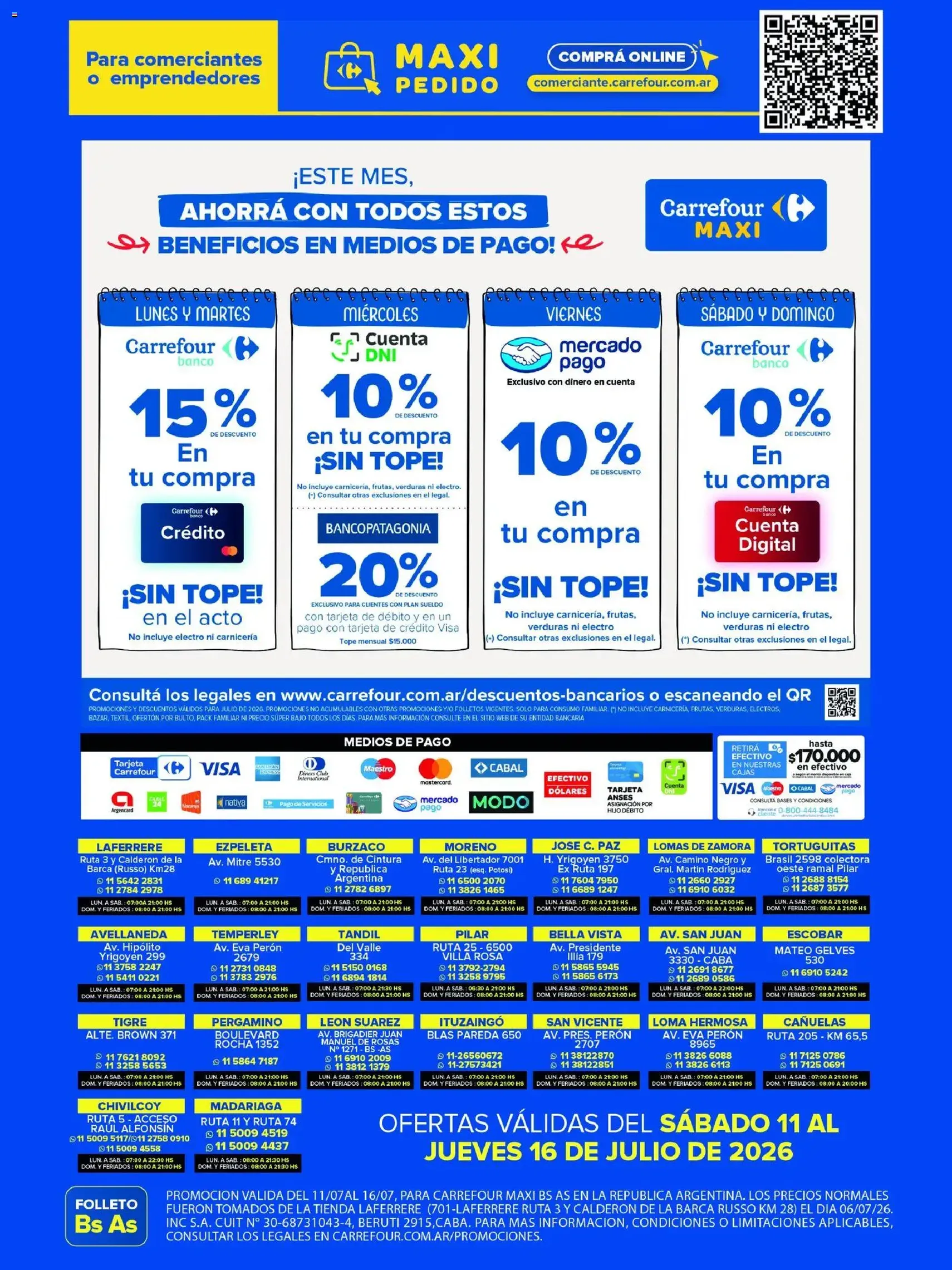 Carrefour Maxi catálogo - folleto válido desde 11/07/2026 página 11 de 11