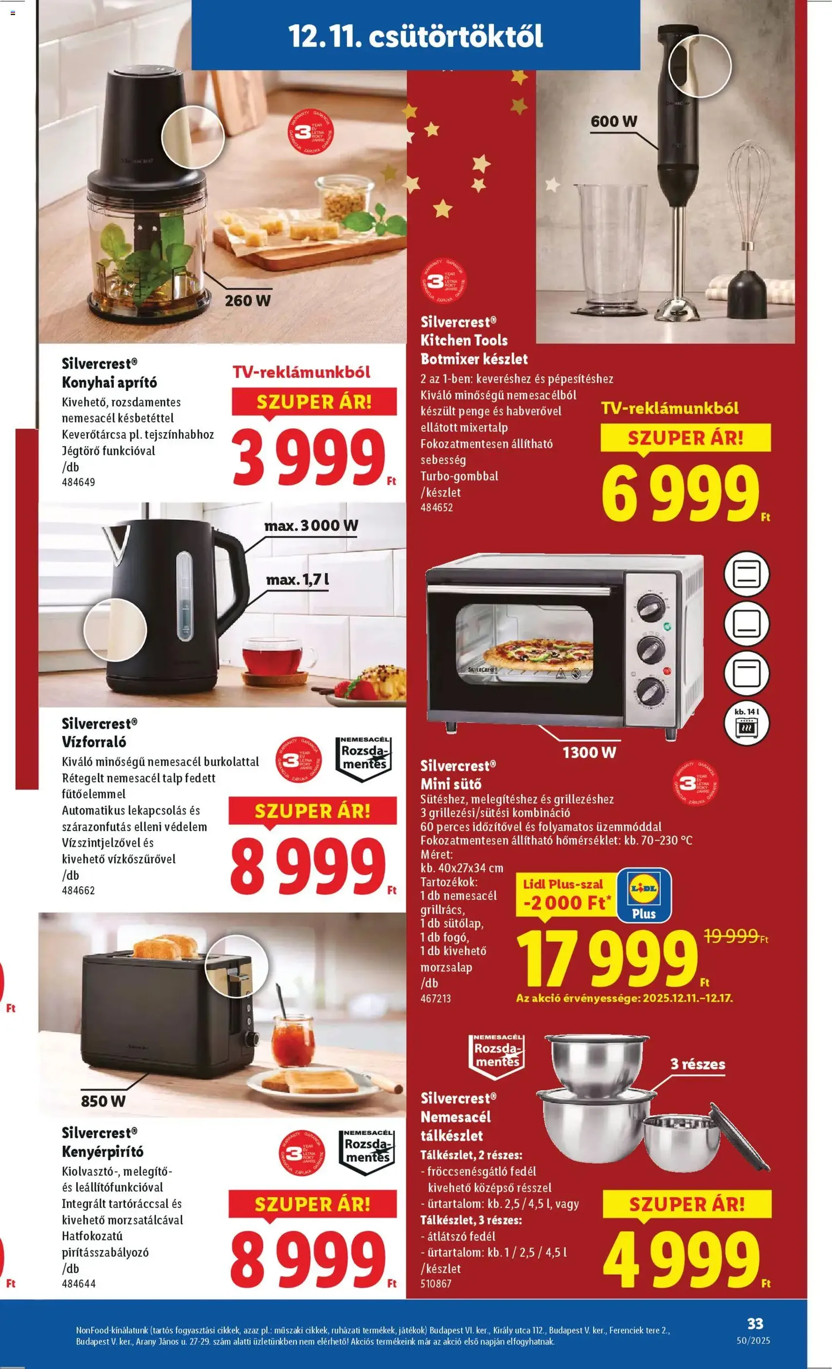 Lidl Akciós újság - 2025.12.11. érvényes szórólap 33 oldal 66 oldalból