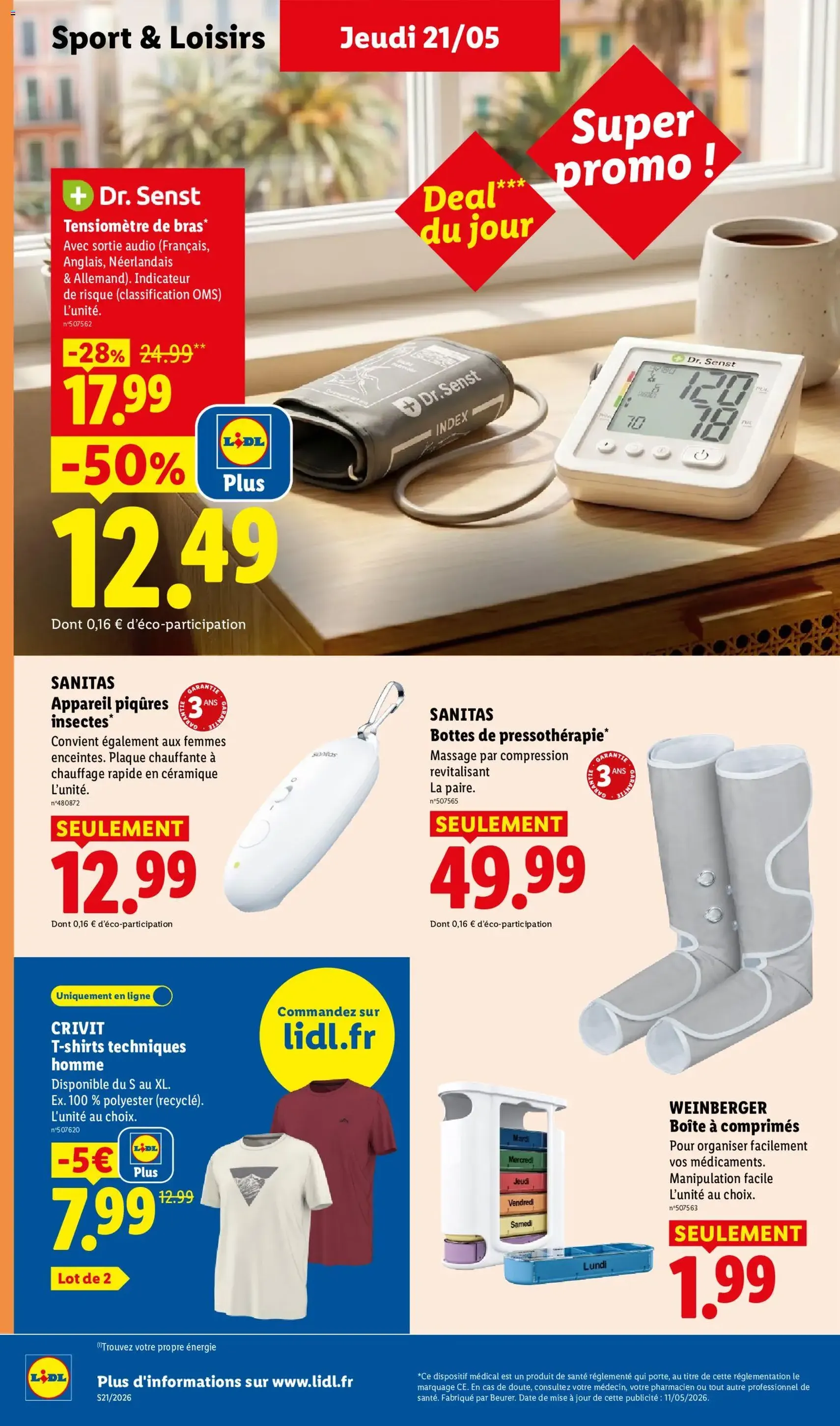 LIDL catalogue - brochure valable à partir du 21/05/2026, page 36 sur 70