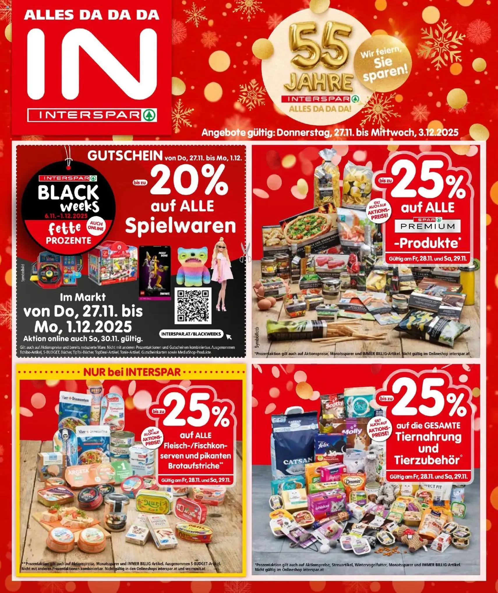 Interspar - Black Friday - Gültiger Prospekt ab 27.11.2025, Seite 1 von insgesamt 16