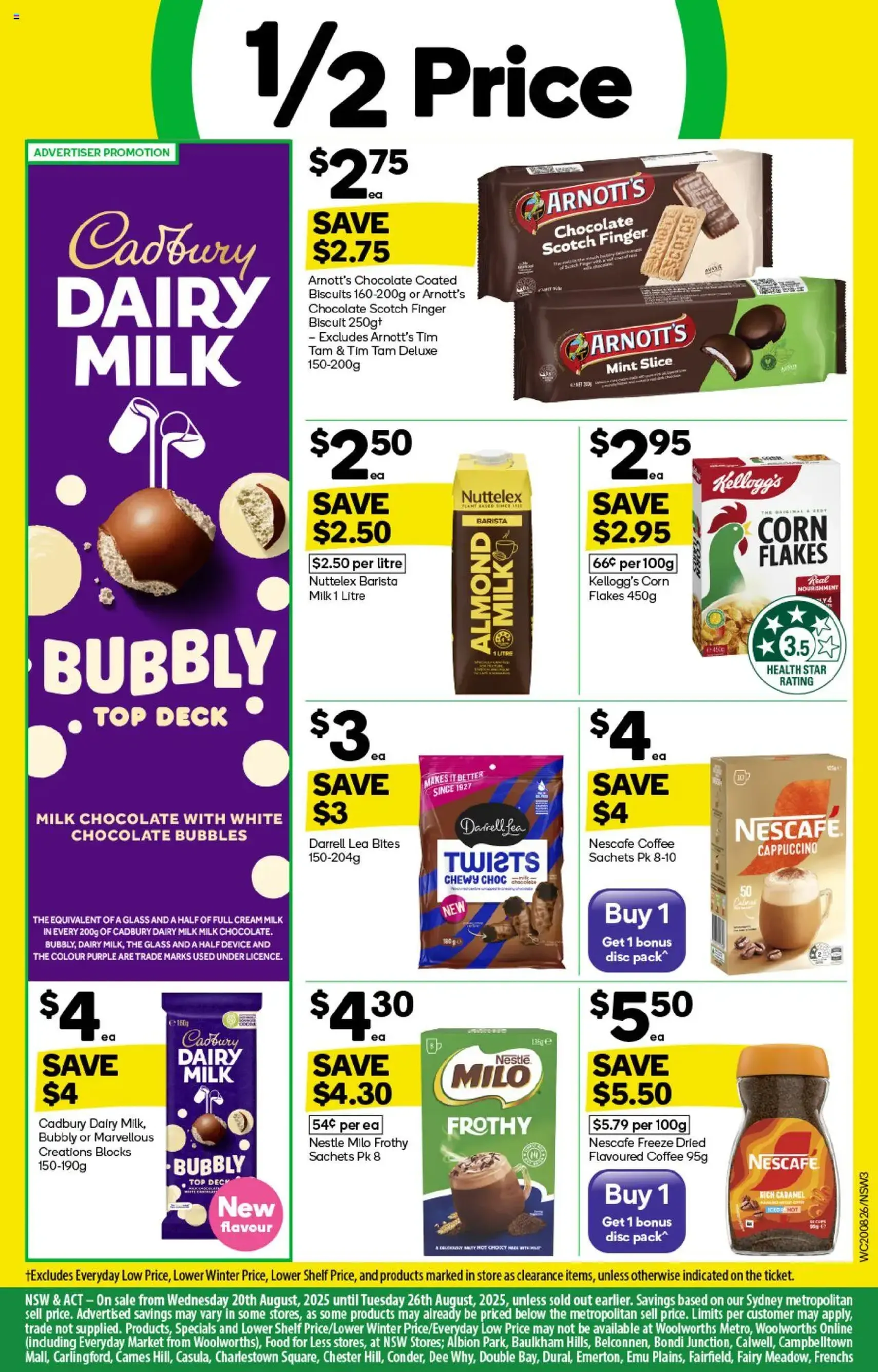 Weekly catalogue Woolworths NSW 20/08 - valid flyer from 20/08/2025, page 3 of 46 Weekly catalogue Woolworths NSW 20/08 - valid flyer from 20/08/2025, page 3 of 46