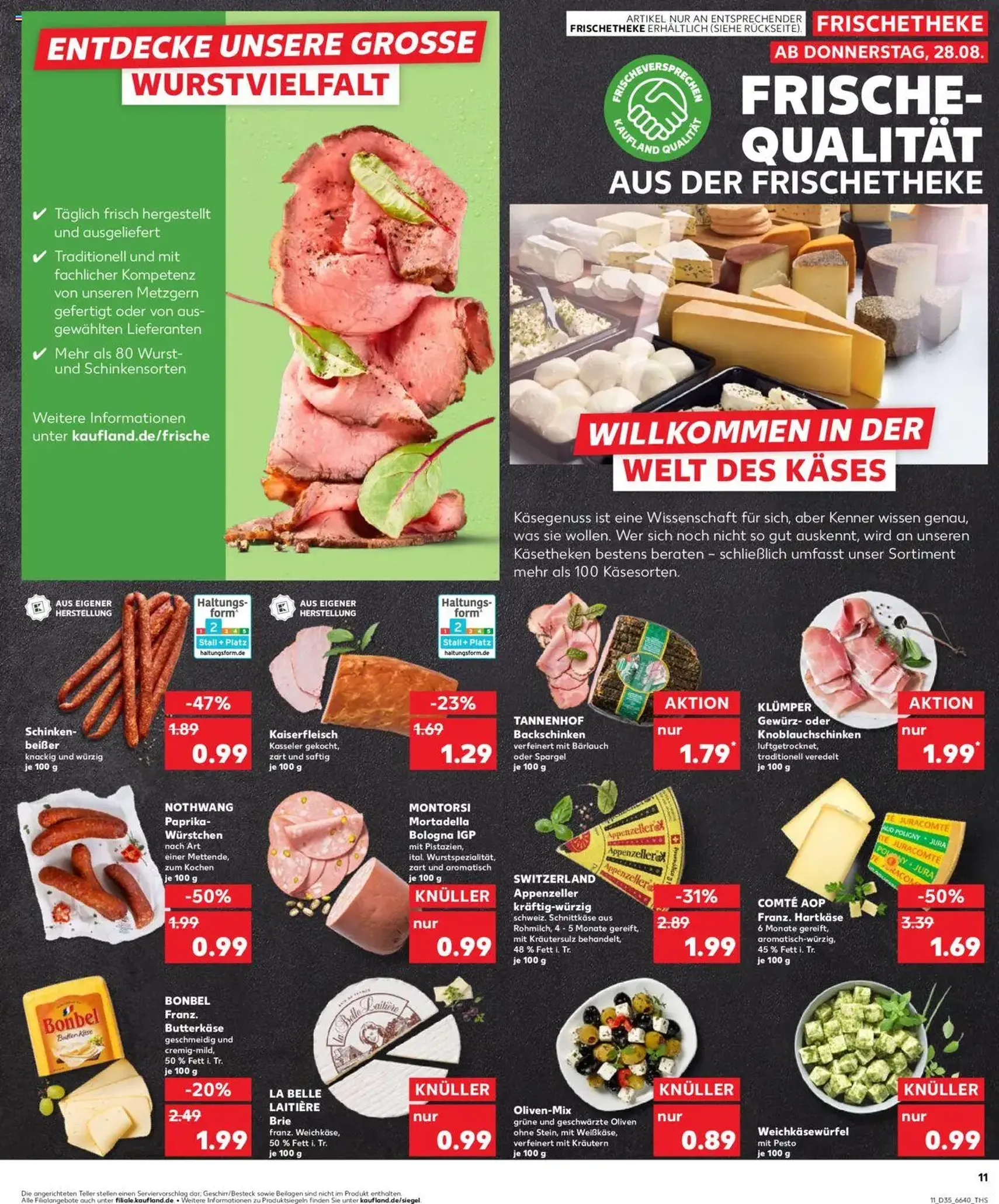 Kaufland Prospekt - Gültiger Prospekt ab 28.08.2025, Seite 11 von insgesamt 32 Kaufland Prospekt - Gültiger Prospekt ab 28.08.2025, Seite 11 von insgesamt 32