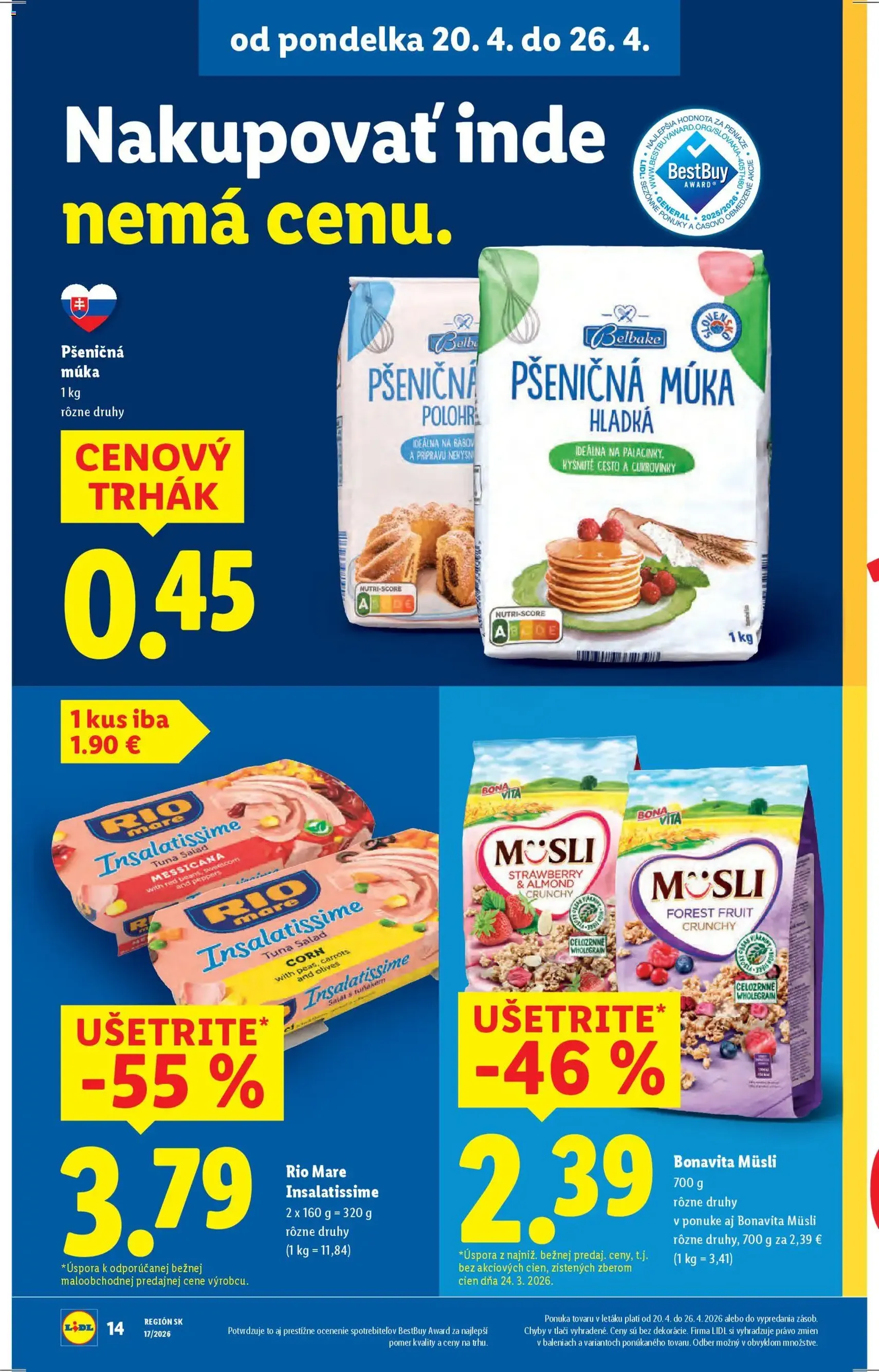 Lidl leták - platný leták od 20.04.2026 strana 14 z 99