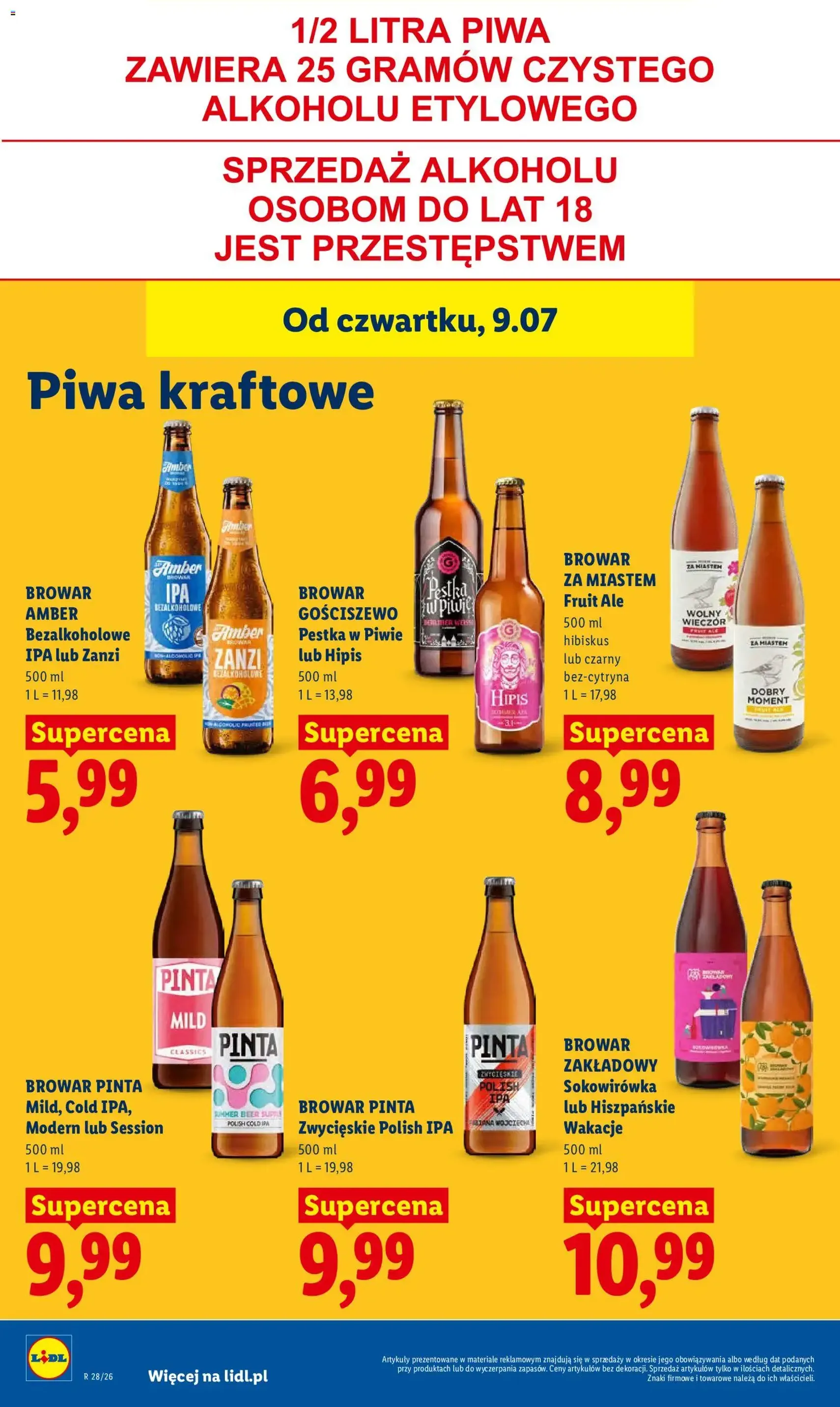 Lidl gazetka - ważny gazetka od 09.07.2026 strona 72 z 92