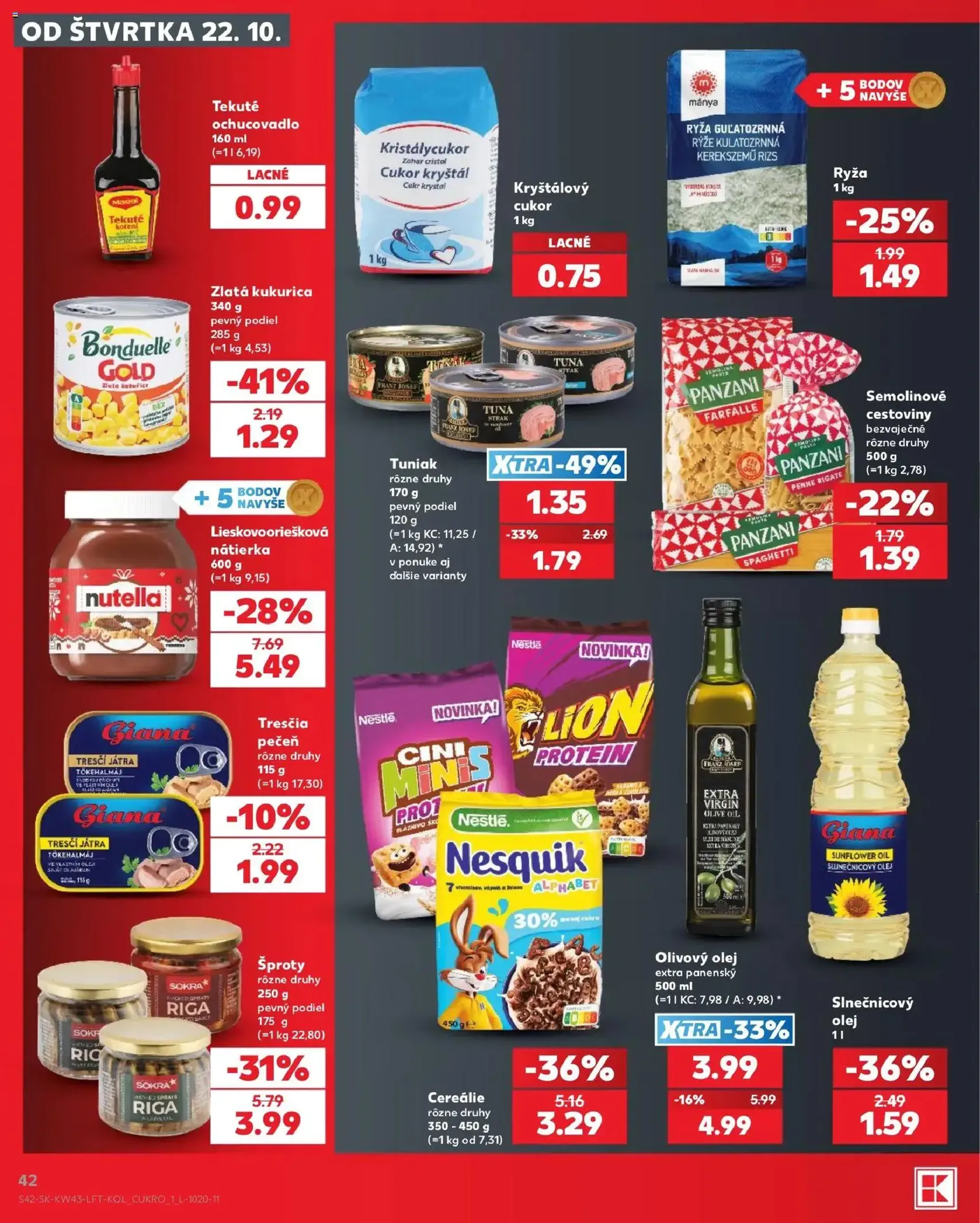 Kaufland leták - platný leták od 22.10.2026 strana 42 z 76