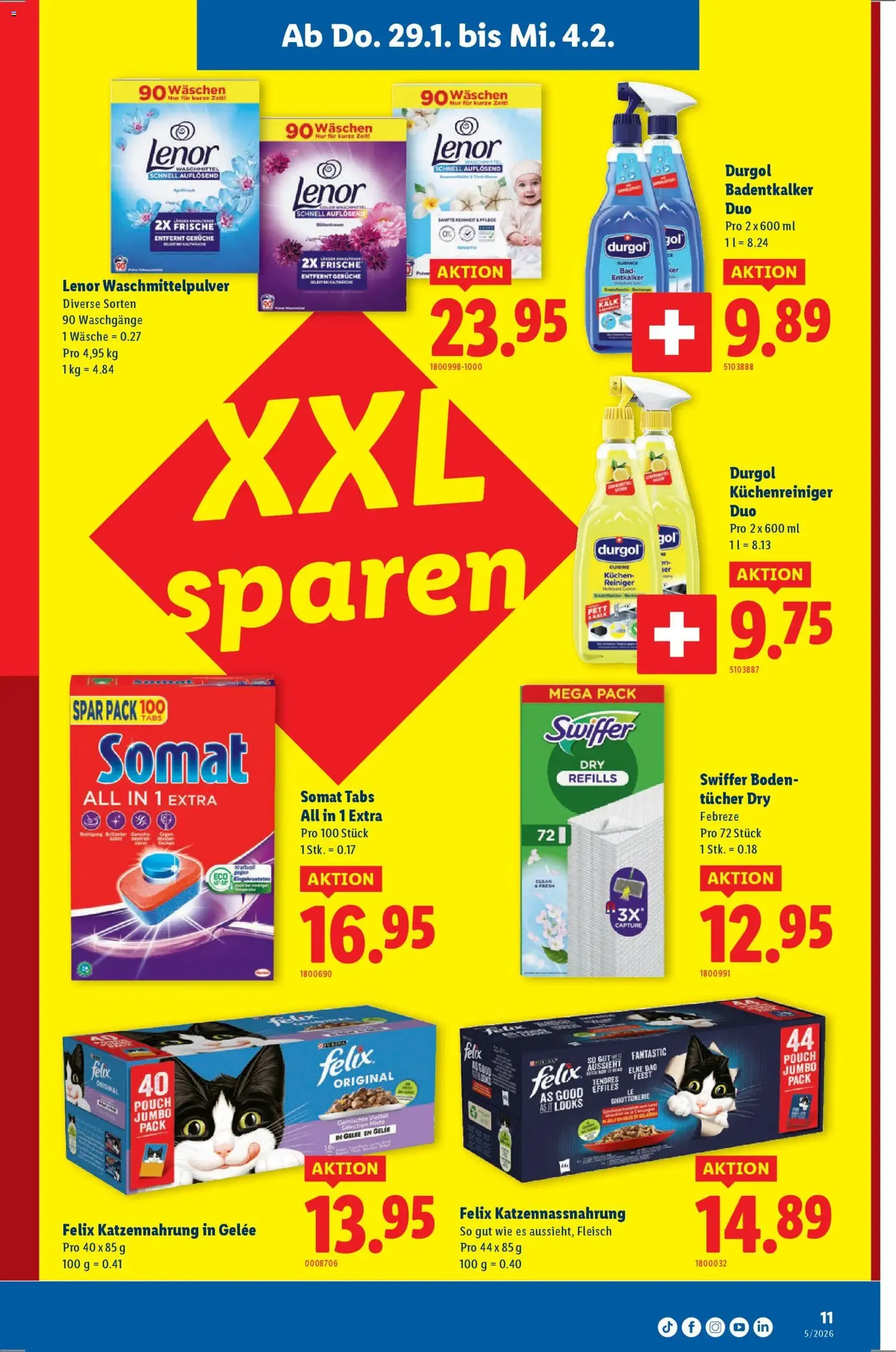 Lidl Aktionen - Gültiger Prospekt ab 29.01.2026, Seite 11 von insgesamt 32