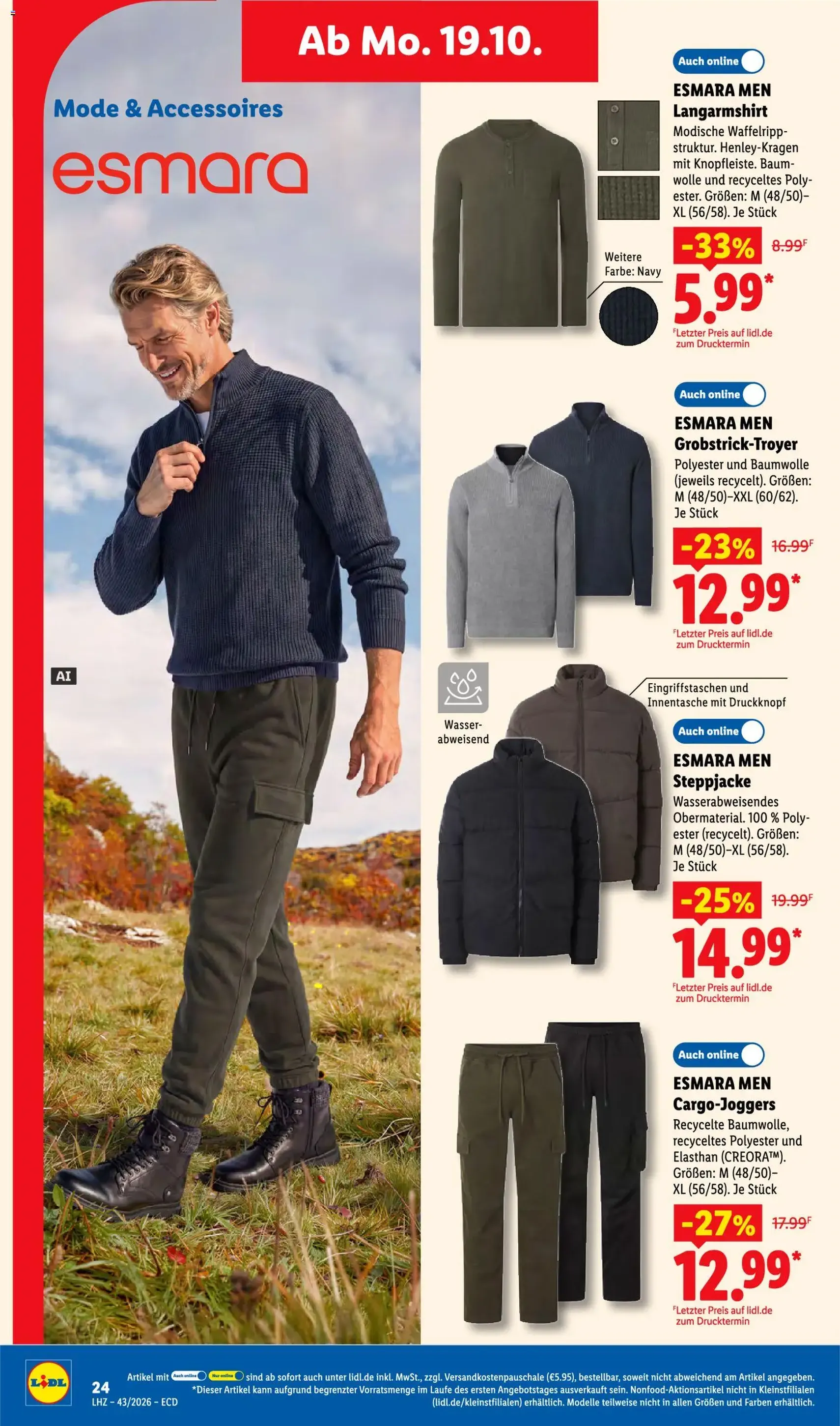 Lidl Prospekt - Gültiger Prospekt ab 19.10.2026, Seite 38 von insgesamt 73