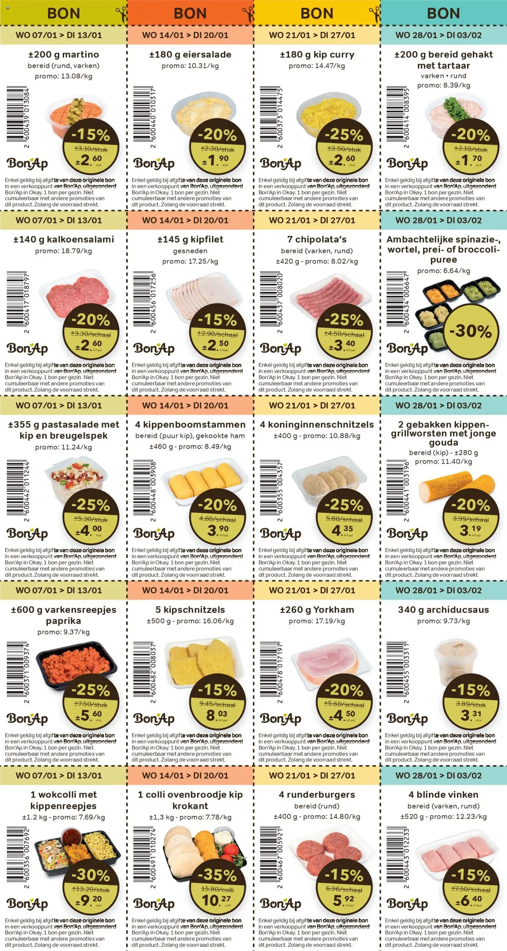 Bon Ap folder / publicité - geldige folder vanaf 07/01/2026 pagina 12 van 12