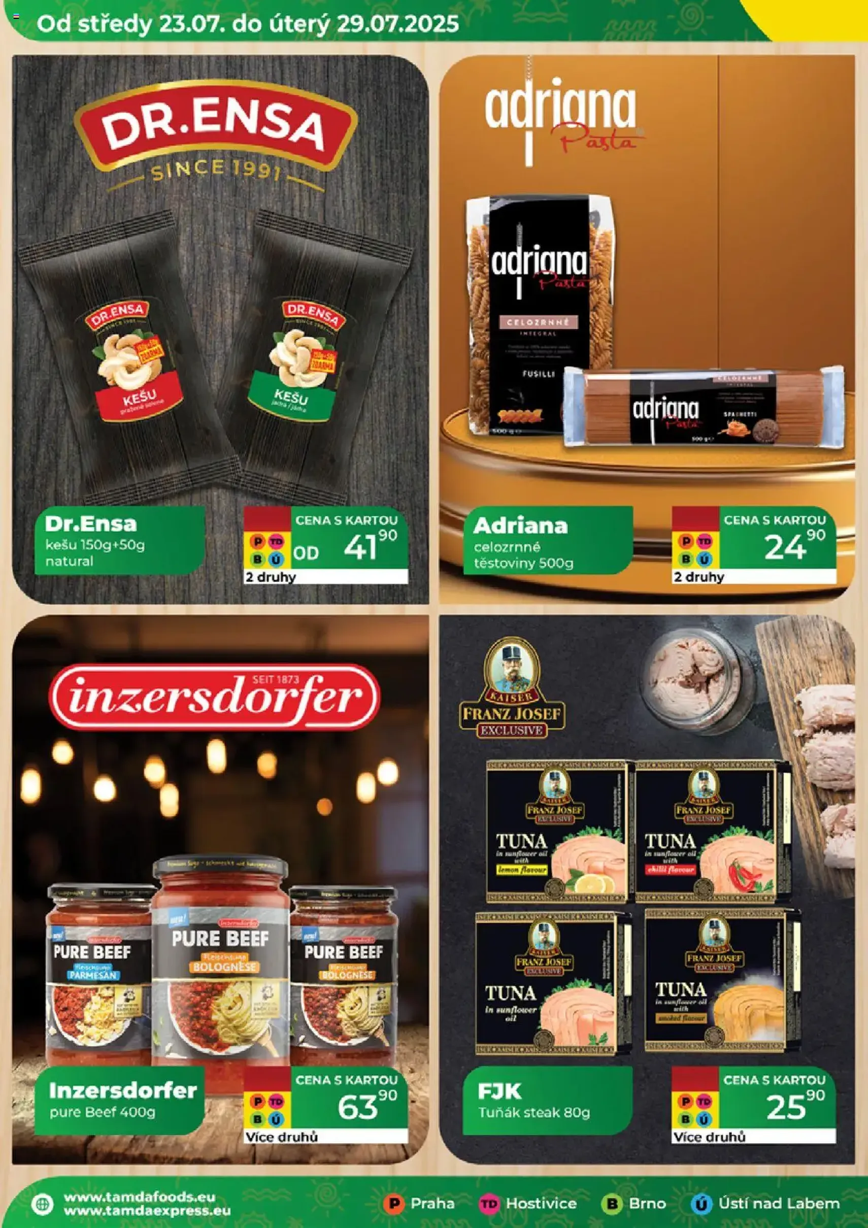 Tamda Foods leták - platný leták od 23.07.2025 strana 12 z 52 Tamda Foods leták - platný leták od 23.07.2025 strana 12 z 52