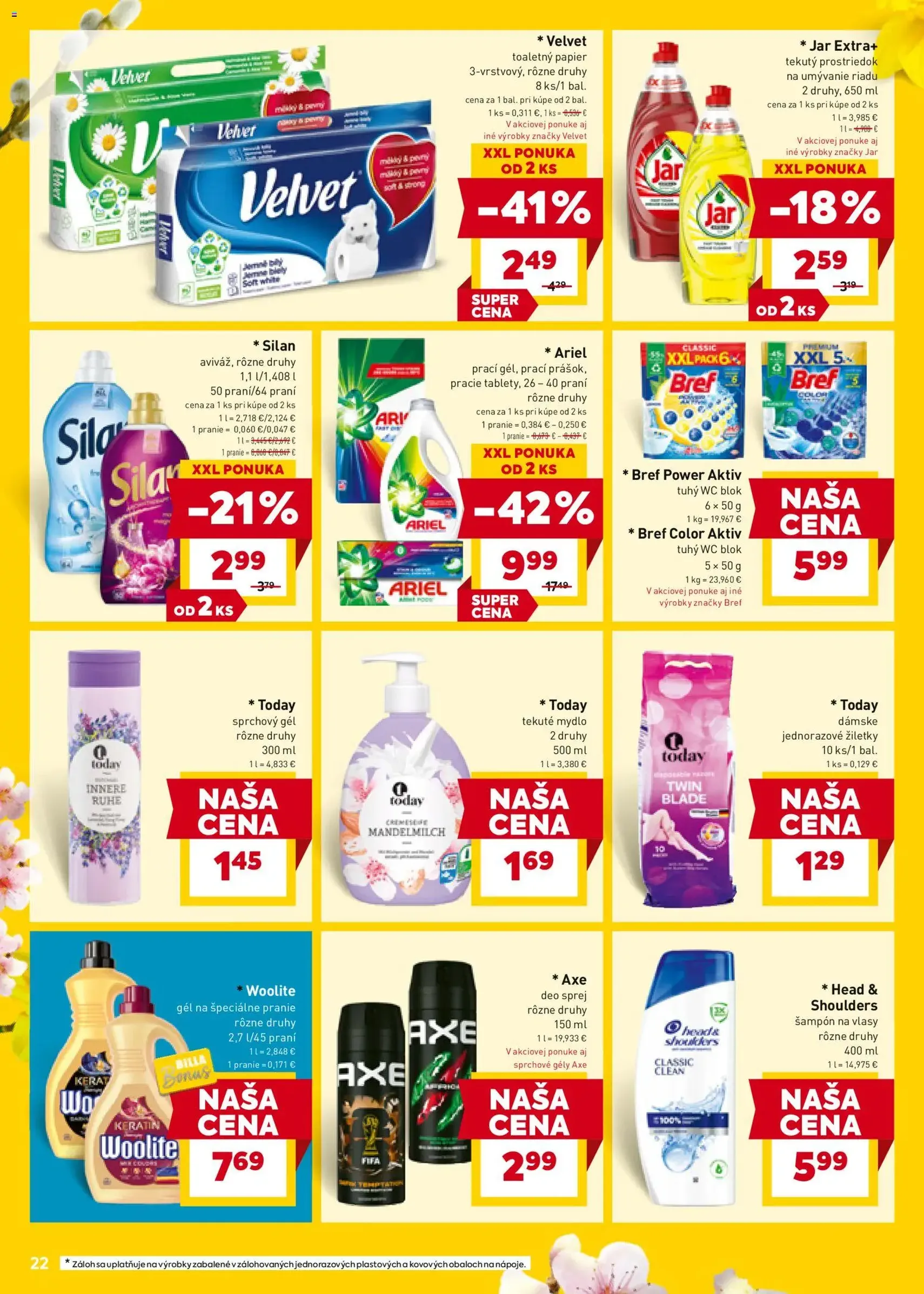 Billa leták - platný leták od 18.03.2026 strana 22 z 24