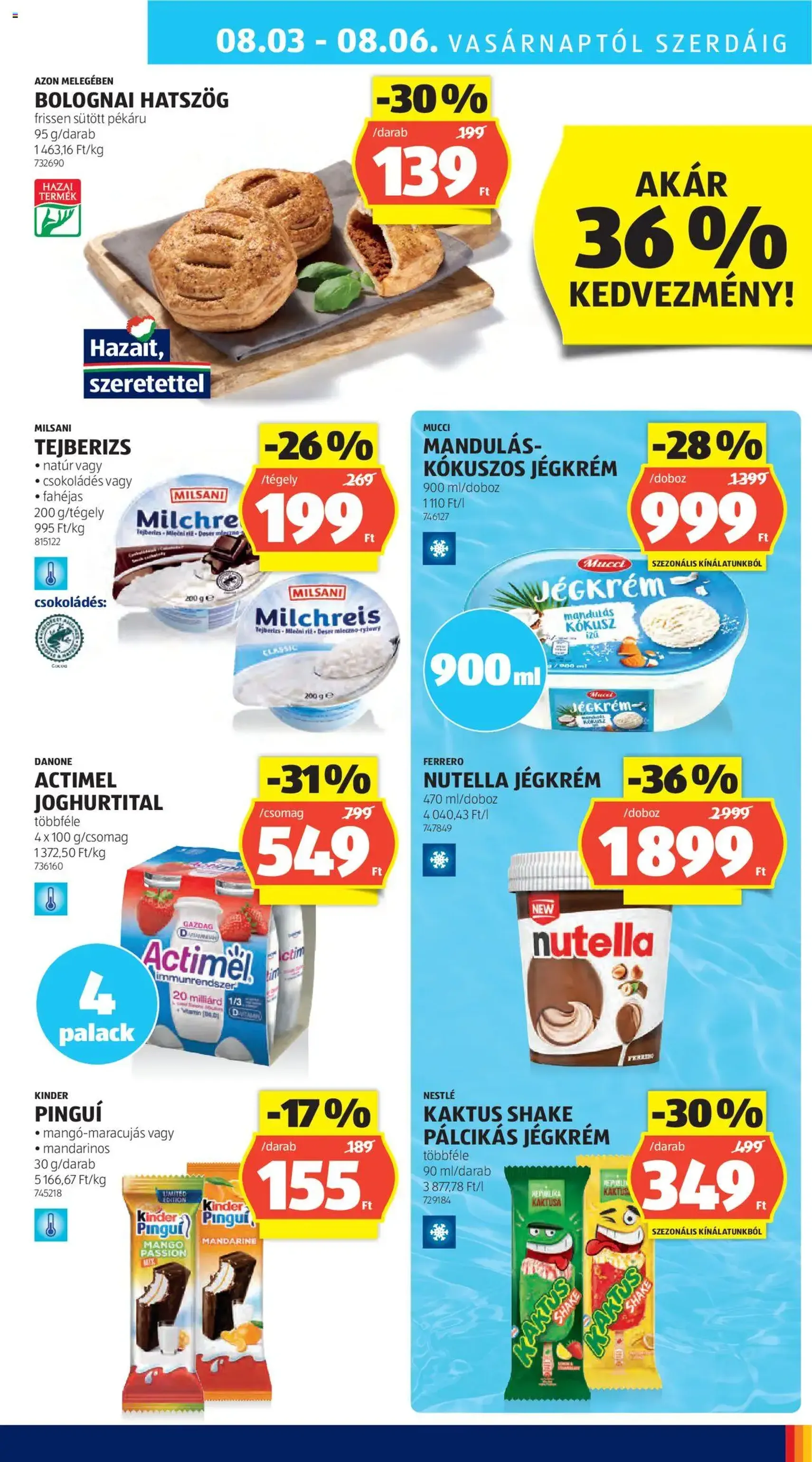 Aldi Akciós újság - 2025.07.31. érvényes szórólap 33 oldal 54 oldalból Aldi Akciós újság - 2025.07.31. érvényes szórólap 33 oldal 54 oldalból