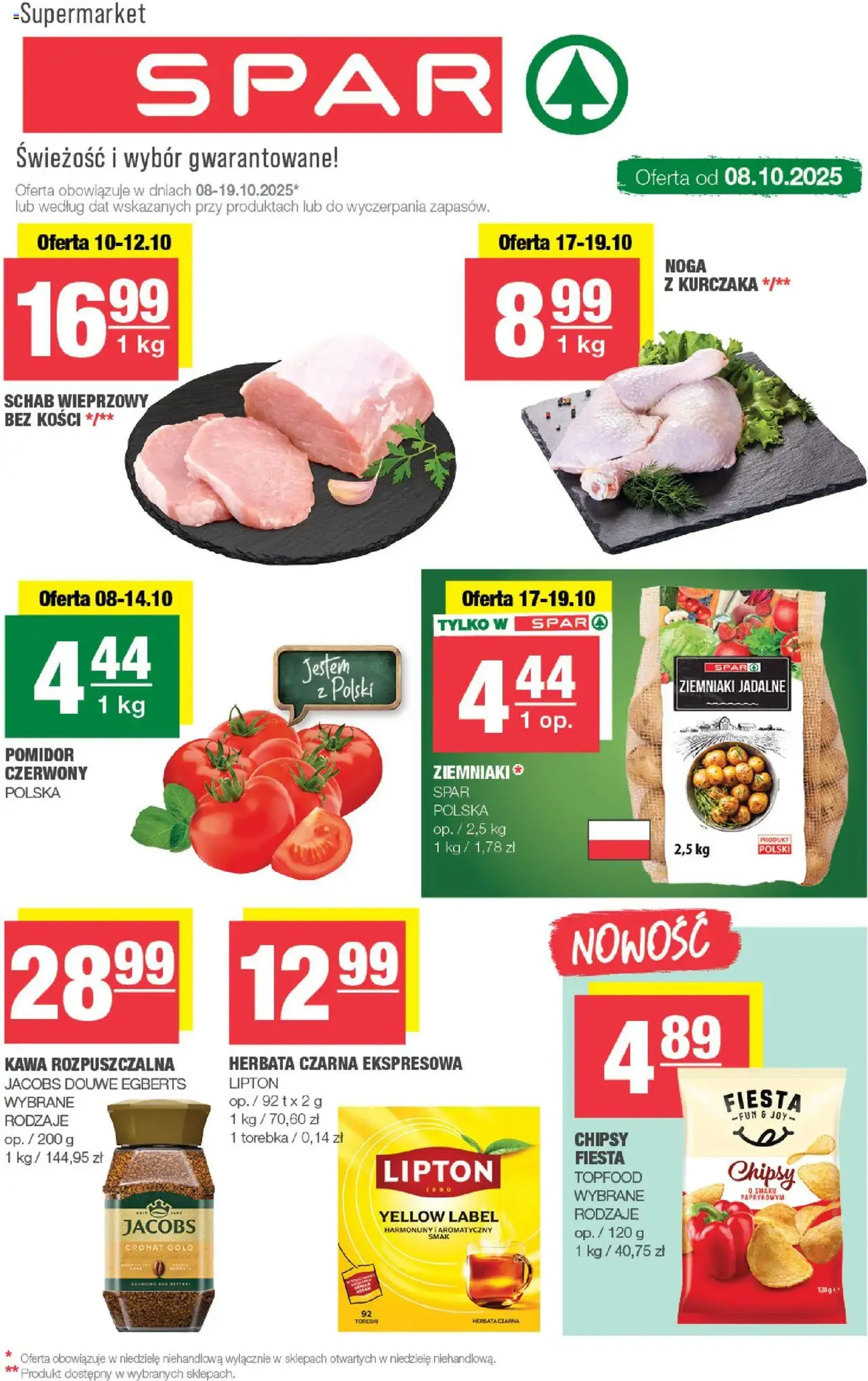 Spar Gazetka - ważny gazetka od 08.10.2025 strona 1 z 8