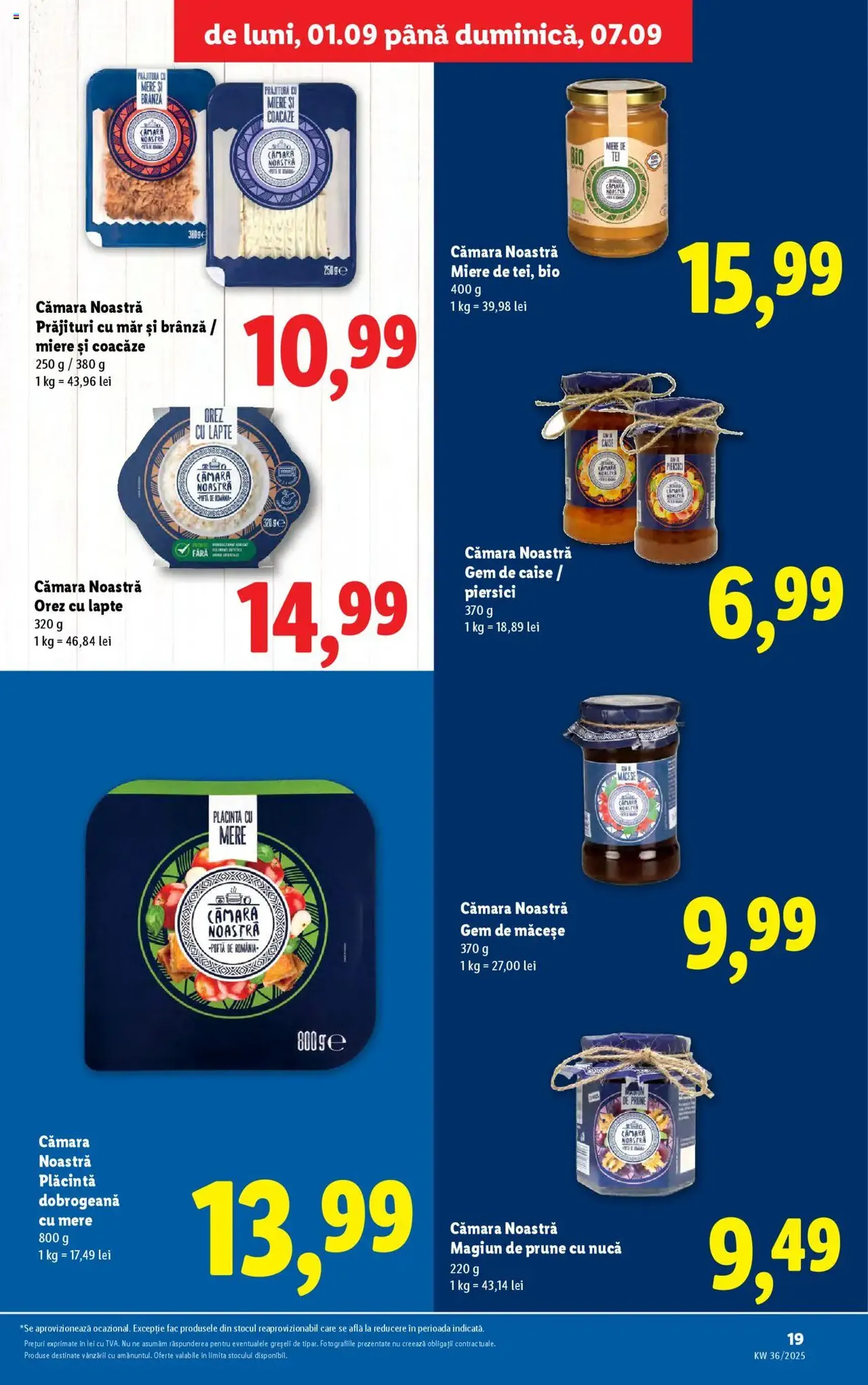 Catalog Lidl - cataloage valabile începând cu 01.09.2025 pagina 19 din 76 Catalog Lidl - cataloage valabile începând cu 01.09.2025 pagina 19 din 76