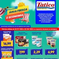 Tatico - Ofertas da semana - pré-visualização do folheto, válido a partir de 28/07/2025