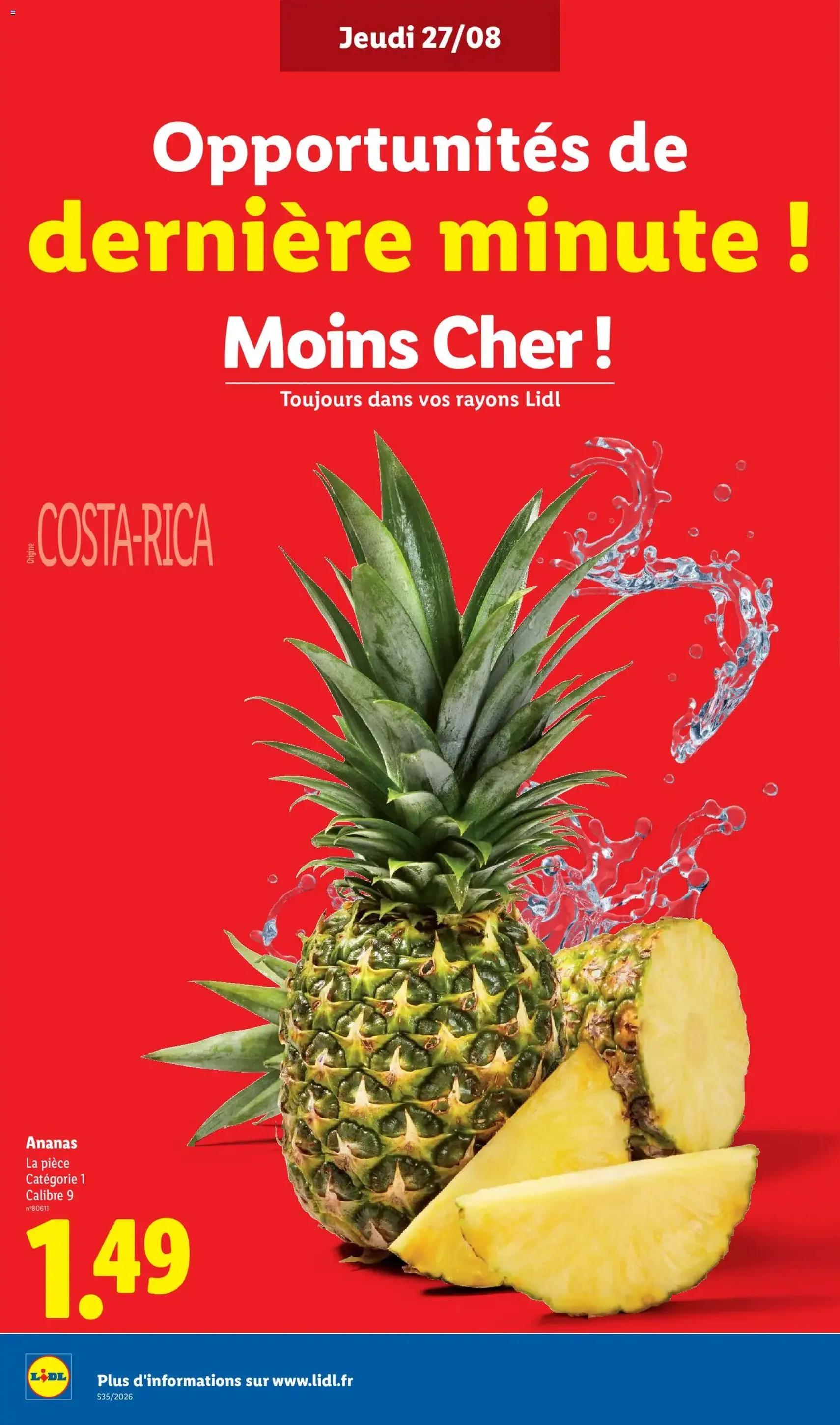 LIDL catalogue - brochure valable à partir du 27/08/2026, page 4 sur 61