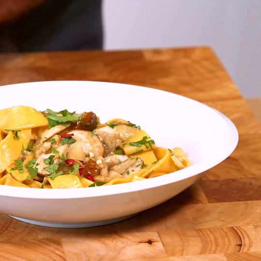 Anteprima ricetta Fettuccine ai Funghi Porcini