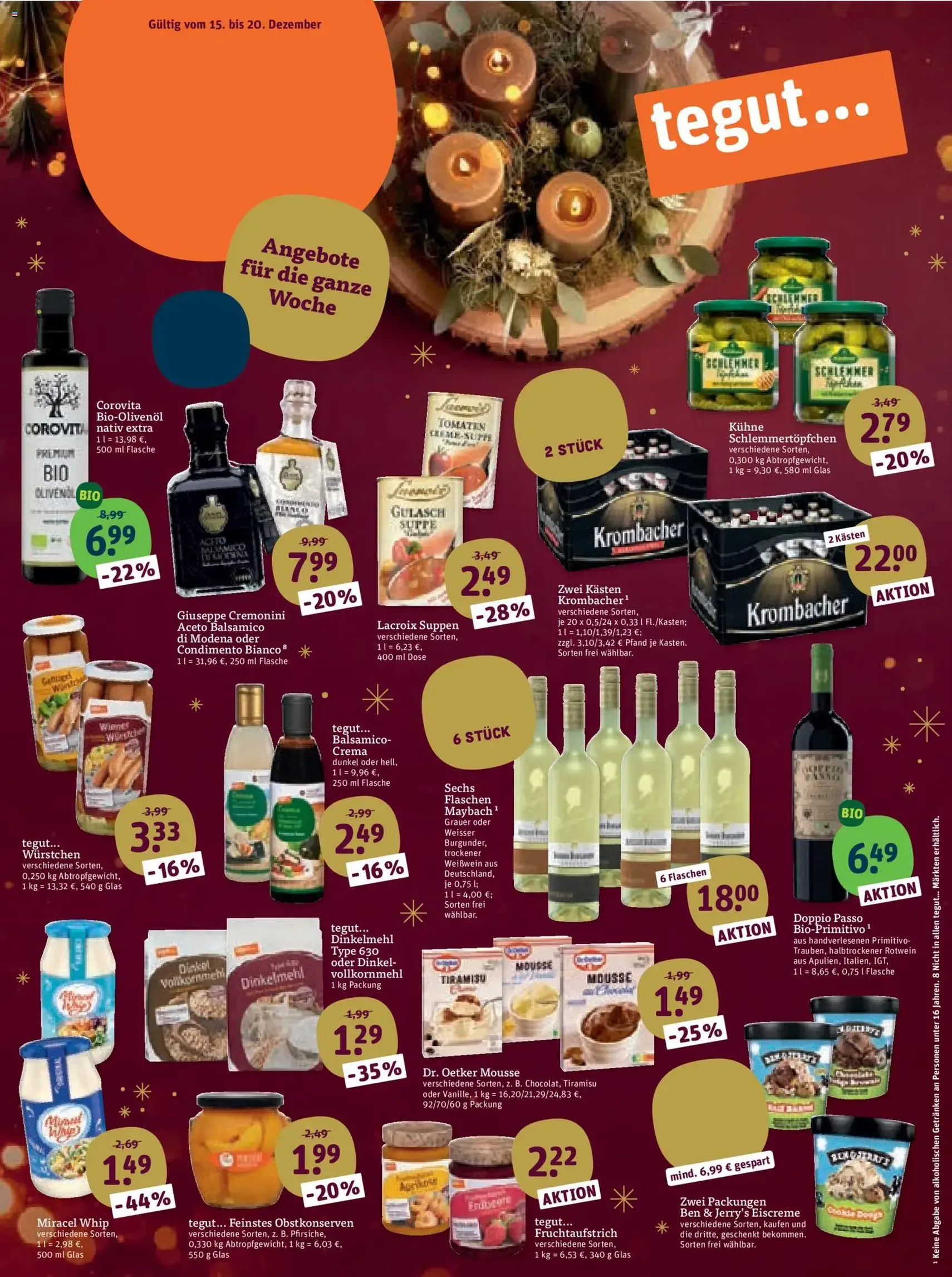 Tegut Prospekt - Gültiger Prospekt ab 15.12.2025, Seite 1 von insgesamt 30