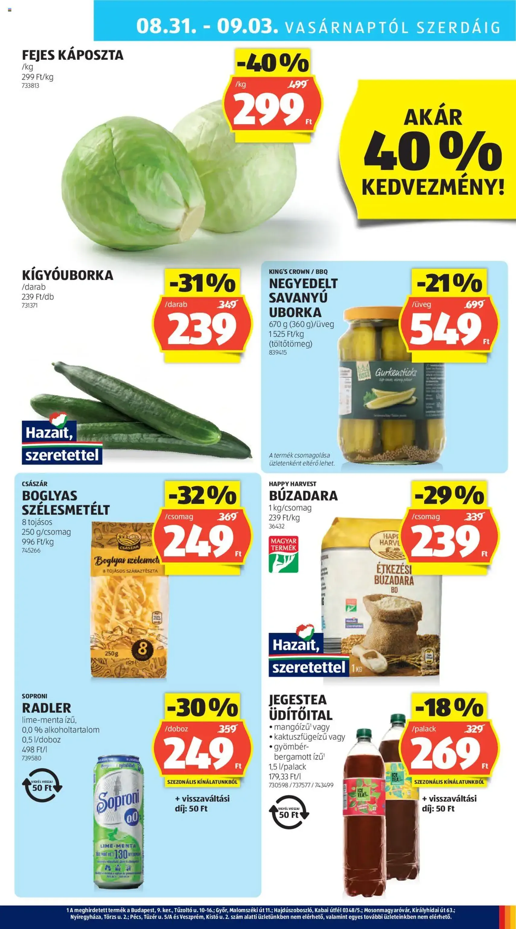 Aldi Akciós újság - 2025.08.28. érvényes szórólap 27 oldal 44 oldalból Aldi Akciós újság - 2025.08.28. érvényes szórólap 27 oldal 44 oldalból