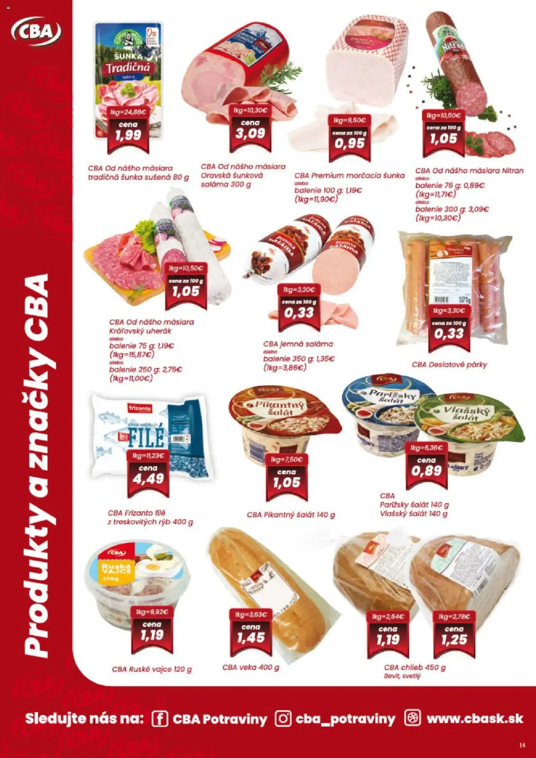 KARMEN CBA leták - platný leták od 02.07.2026 strana 14 z 32