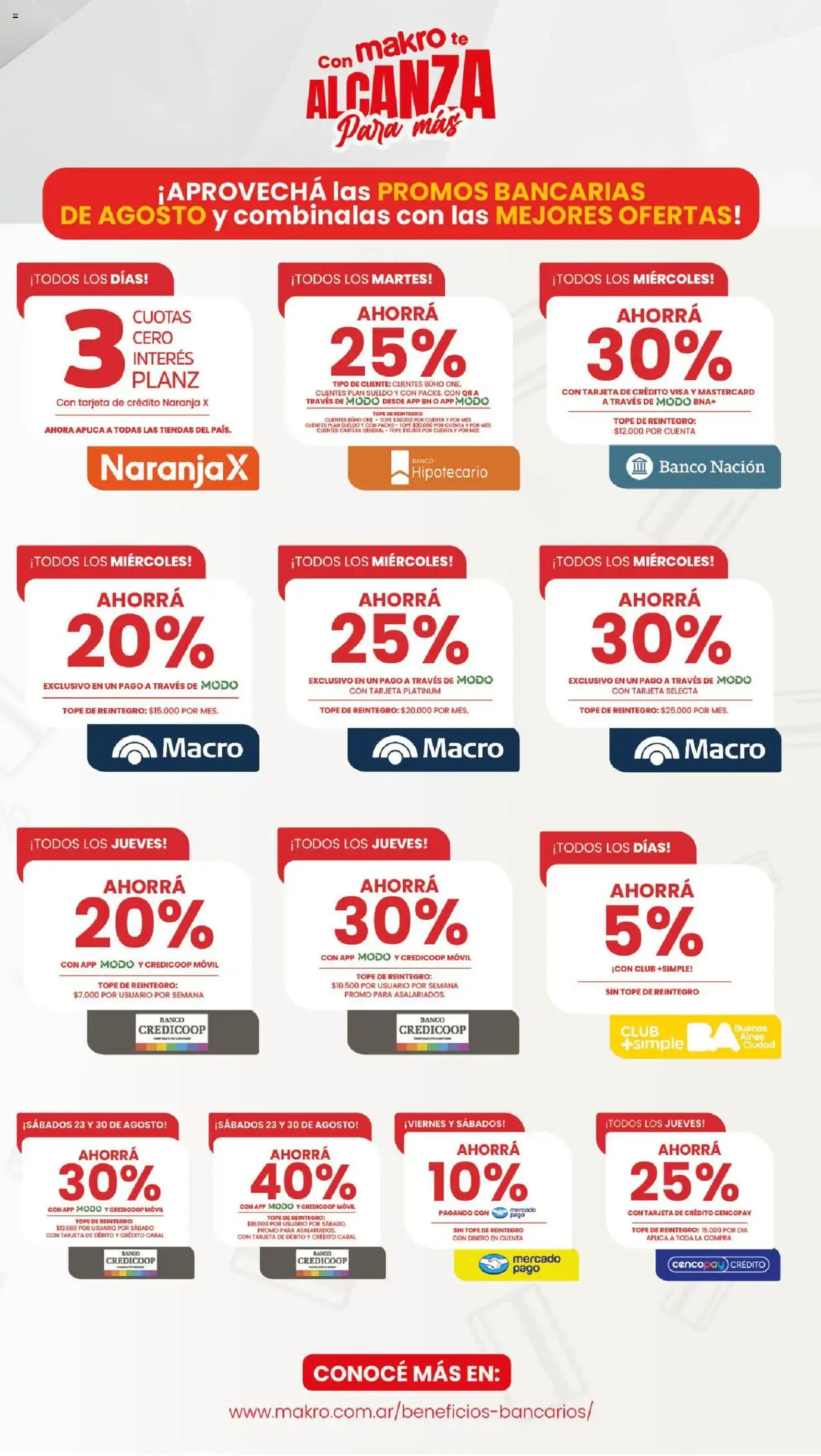 Makro ofertas - folleto válido desde 14/08/2025 página 3 de 20