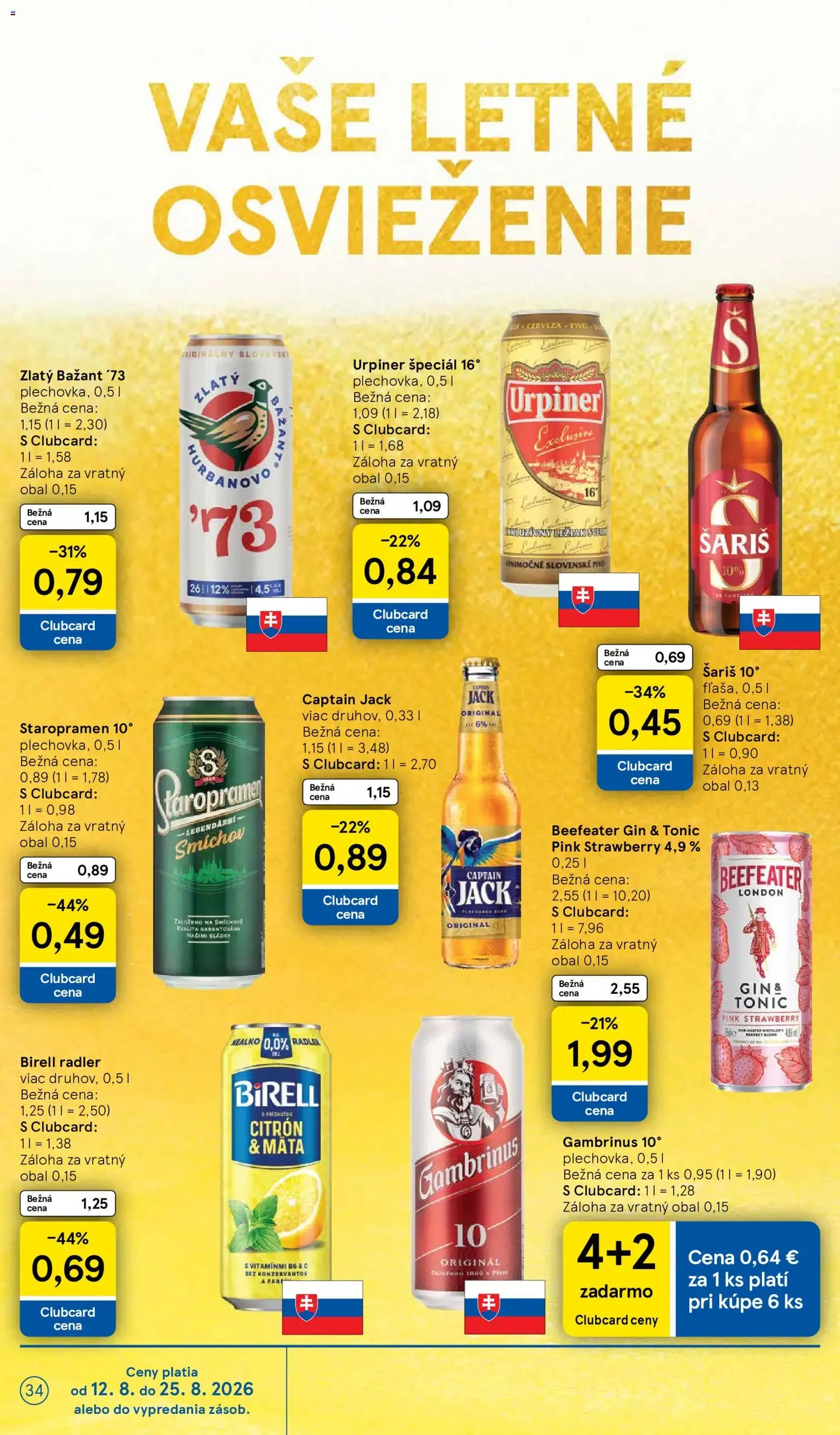Tesco Hypermarket - leták - platný leták od 12.08.2026 strana 34 z 54