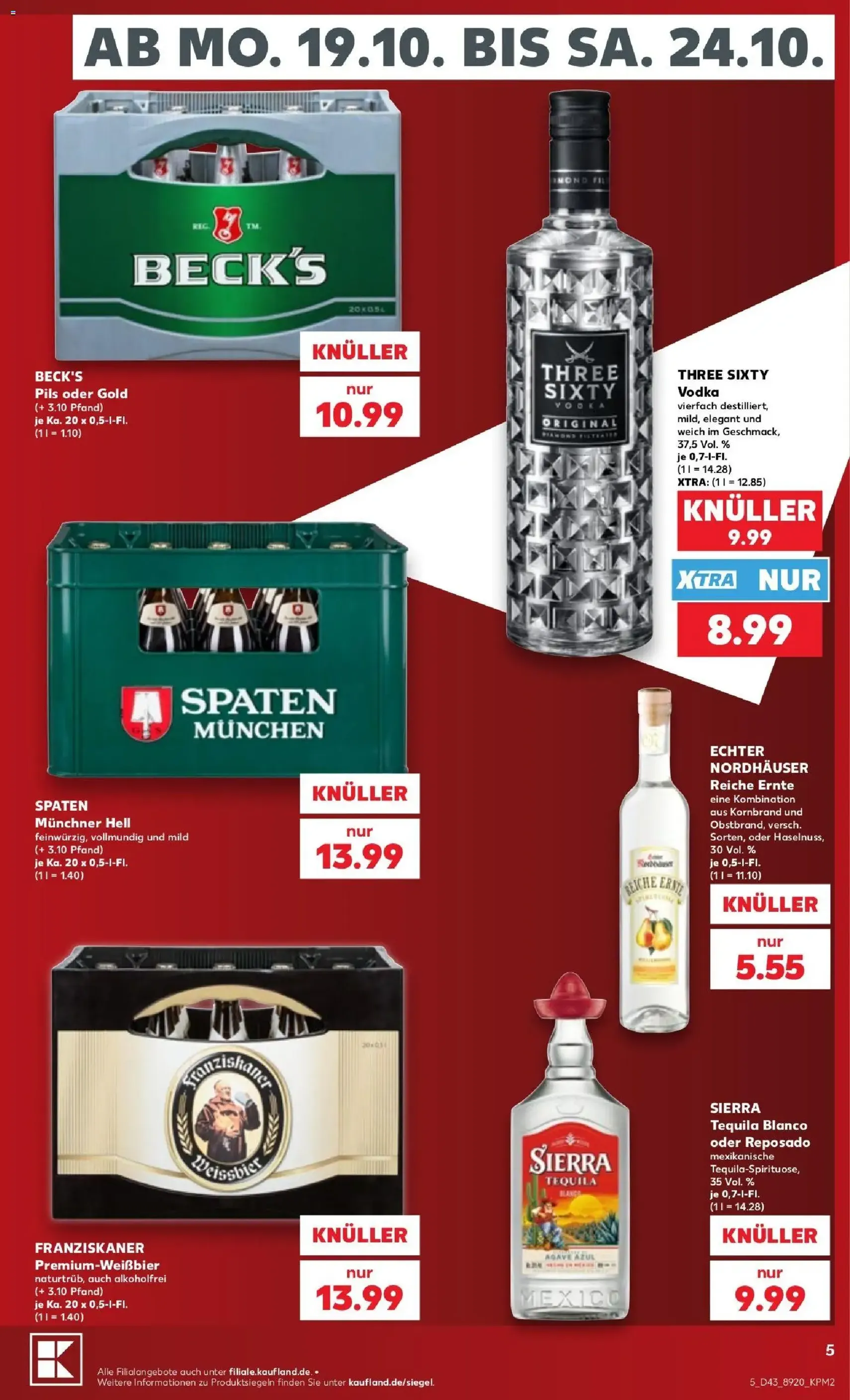 Kaufland Prospekt - Gültiger Prospekt ab 19.10.2026, Seite 5 von insgesamt 68