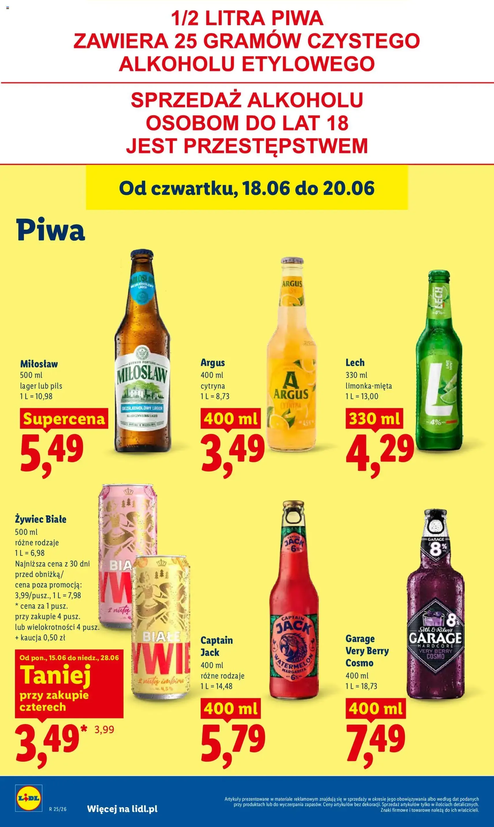 Lidl gazetka - ważny gazetka od 18.06.2026 strona 62 z 89