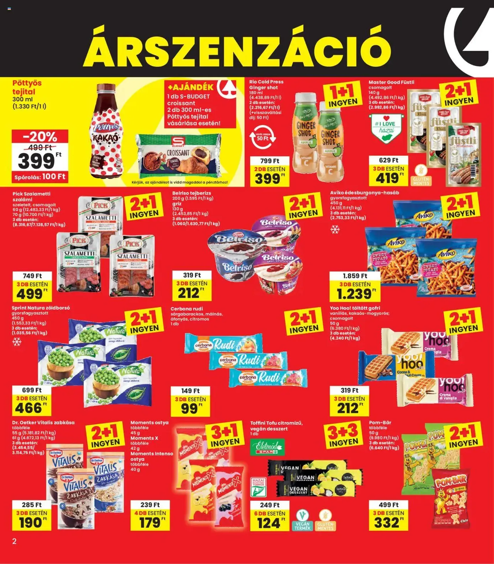 Interspar Akciós újság - 2025.09.04. érvényes szórólap 2 oldal 16 oldalból Interspar Akciós újság - 2025.09.04. érvényes szórólap 2 oldal 16 oldalból