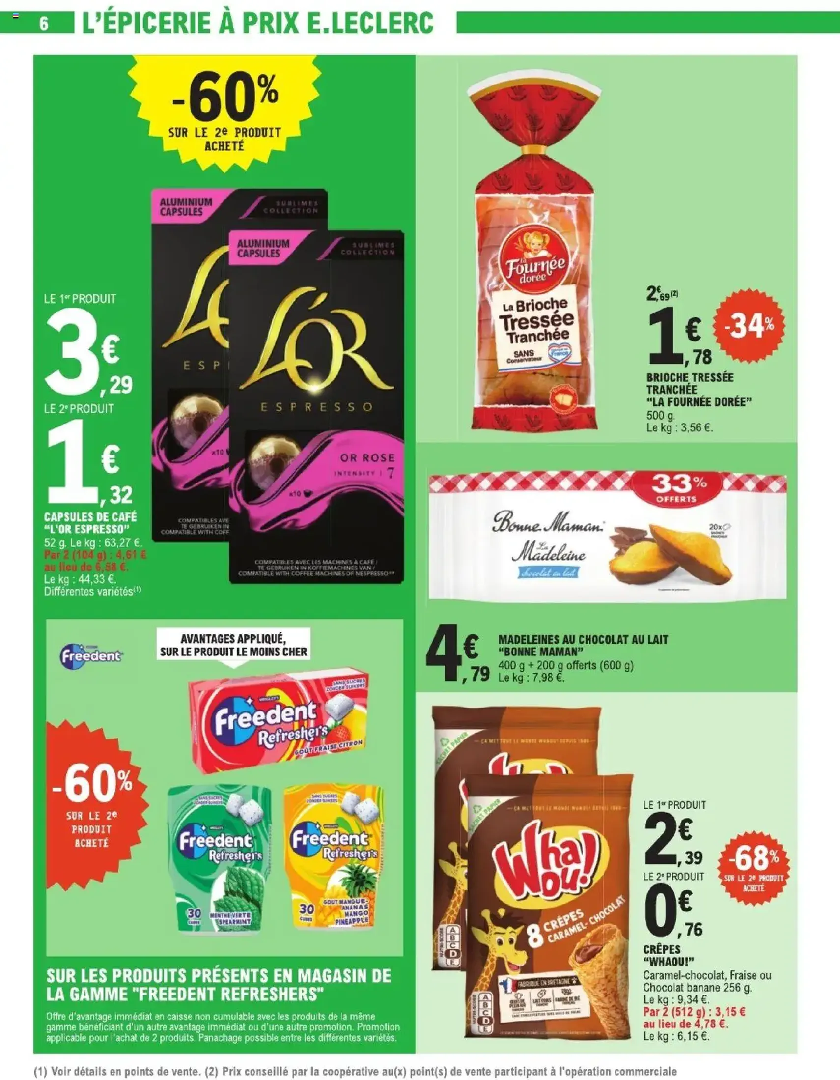 E.Leclerc catalogue semaine 34 - brochure valable à partir du 12/08/2025, page 6 sur 40